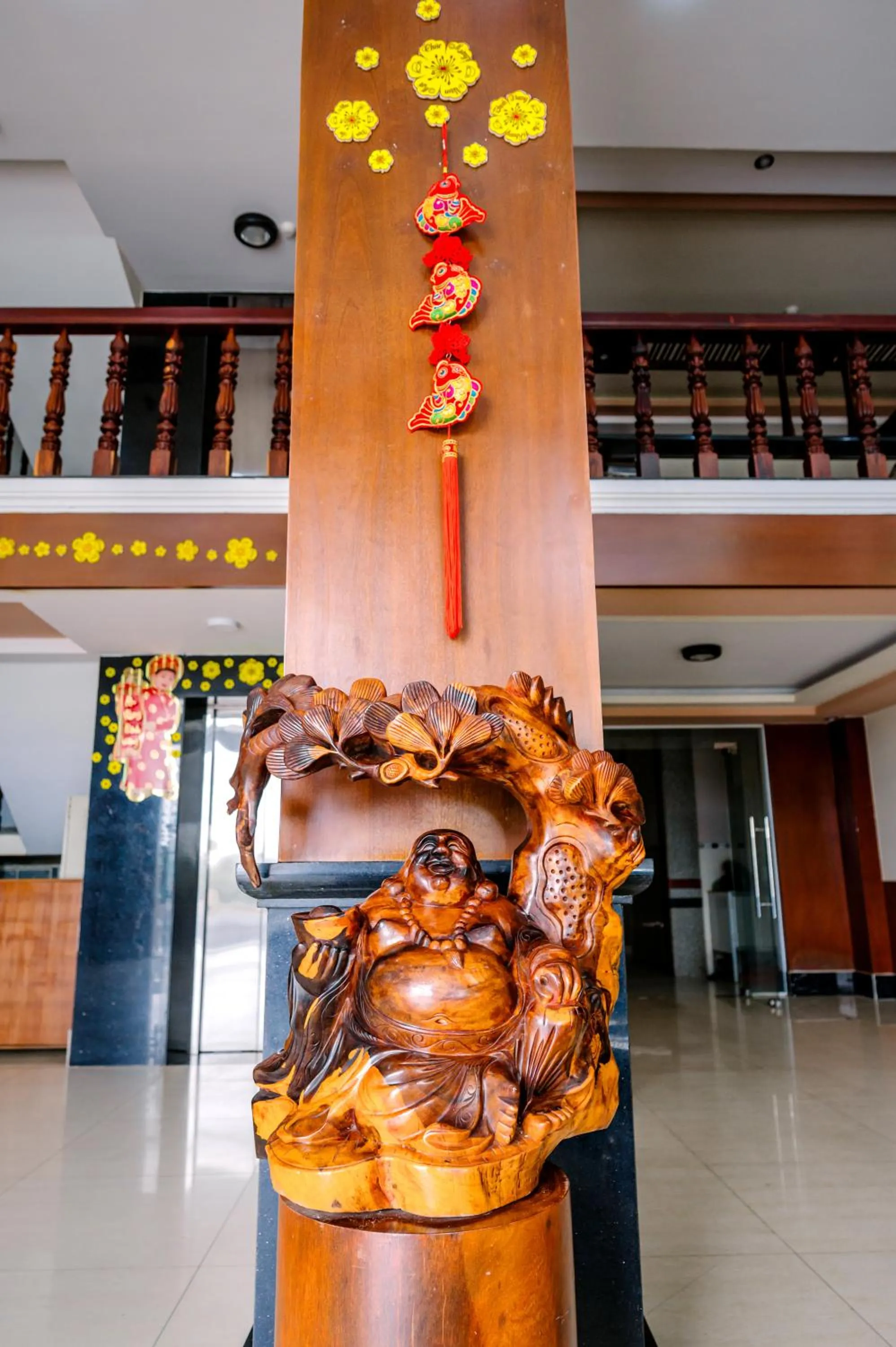 Lobby or reception in Hoang Duc Hotel