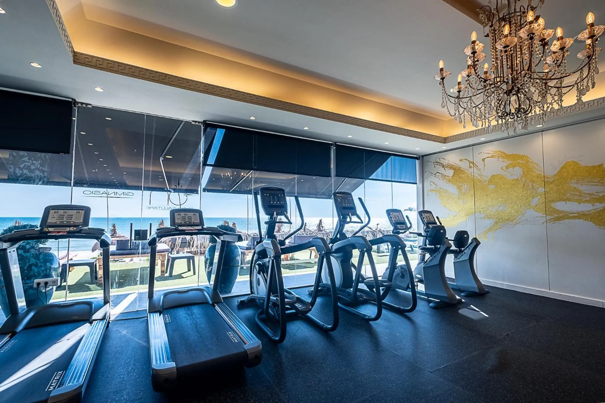 Fitness centre/facilities in ON Hotels Oceanfront Adults Designed