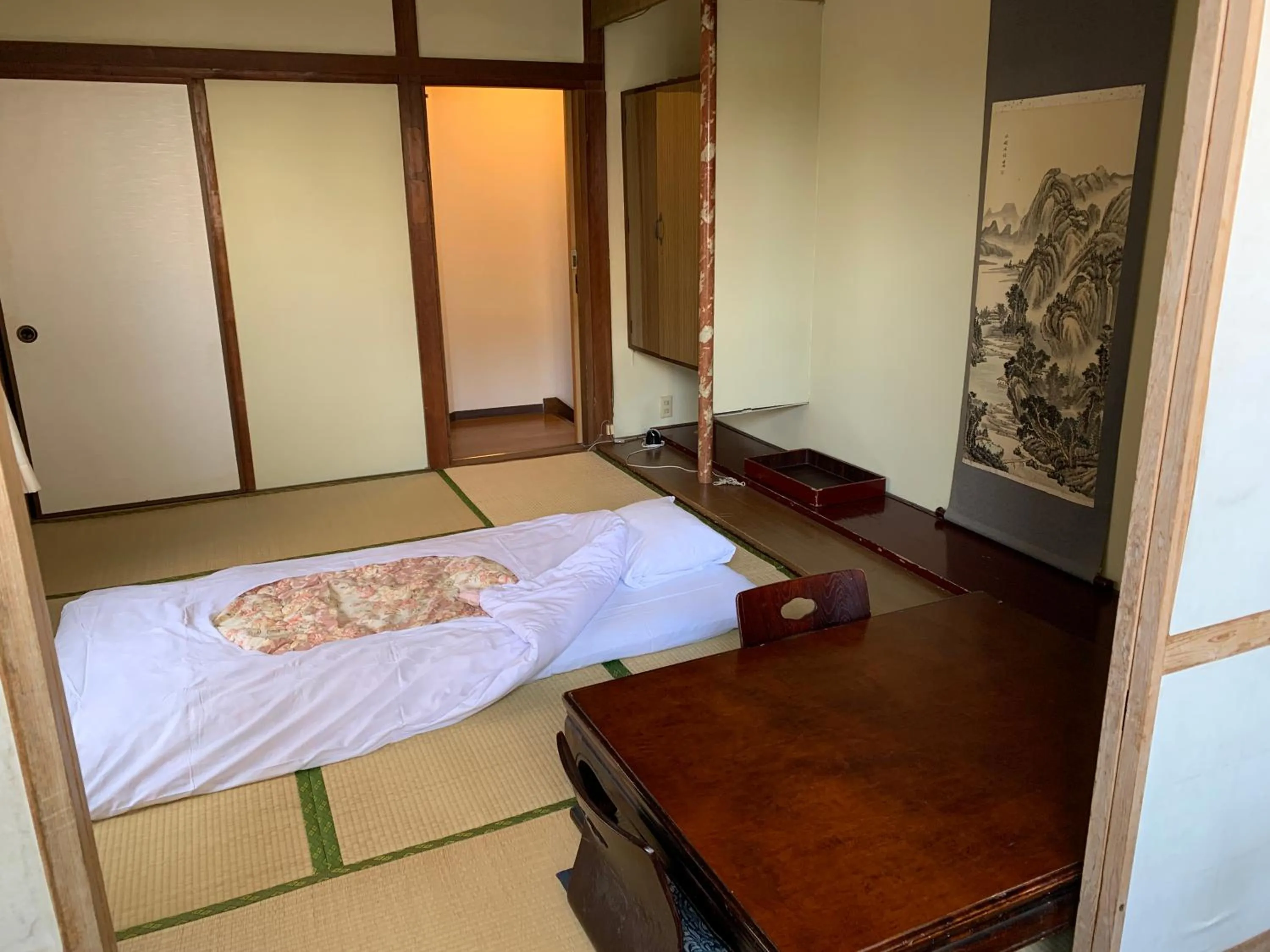 Photo of the whole room, Bed in Beppu no Oyado Kagaya