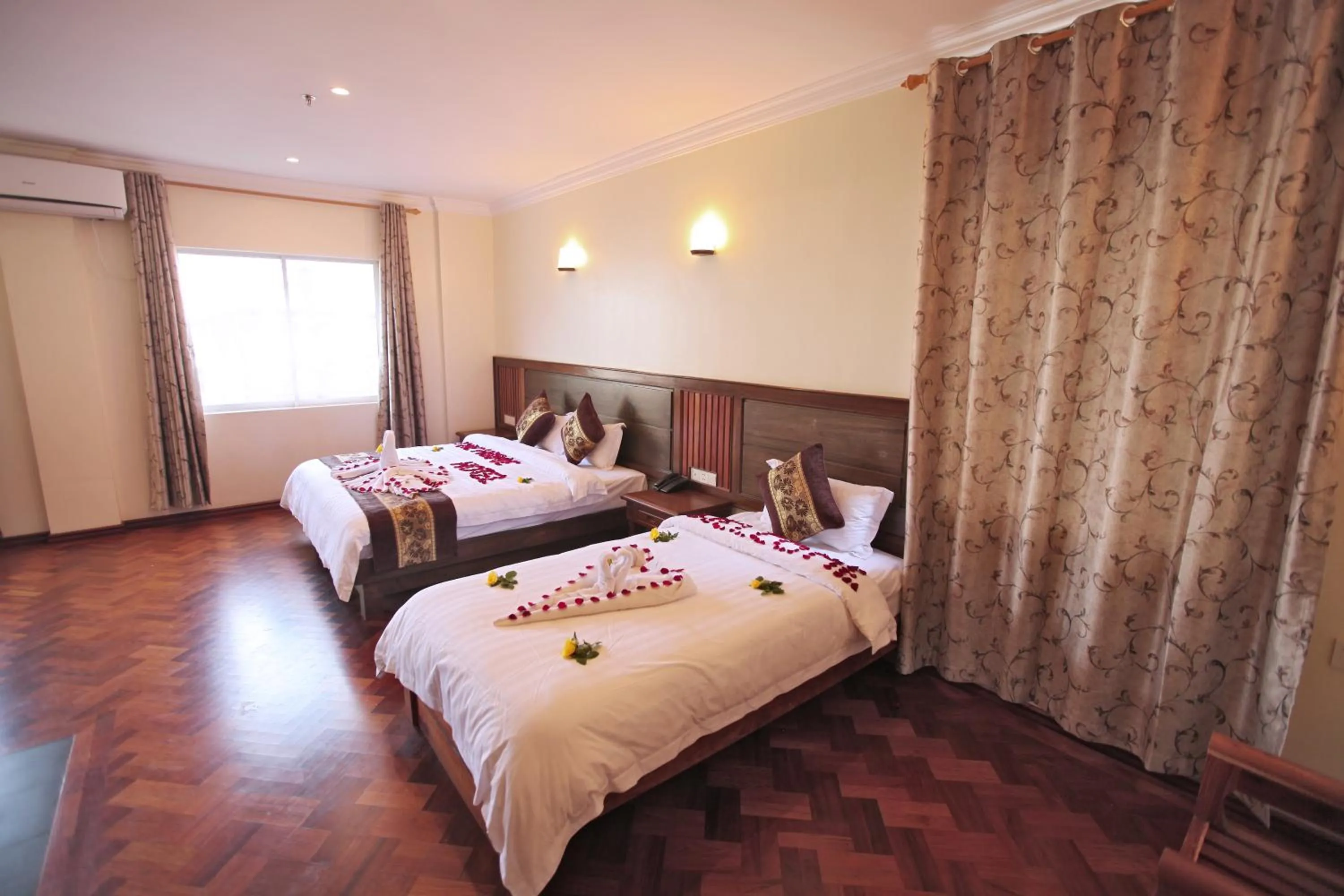 Bed in The Home Hotel