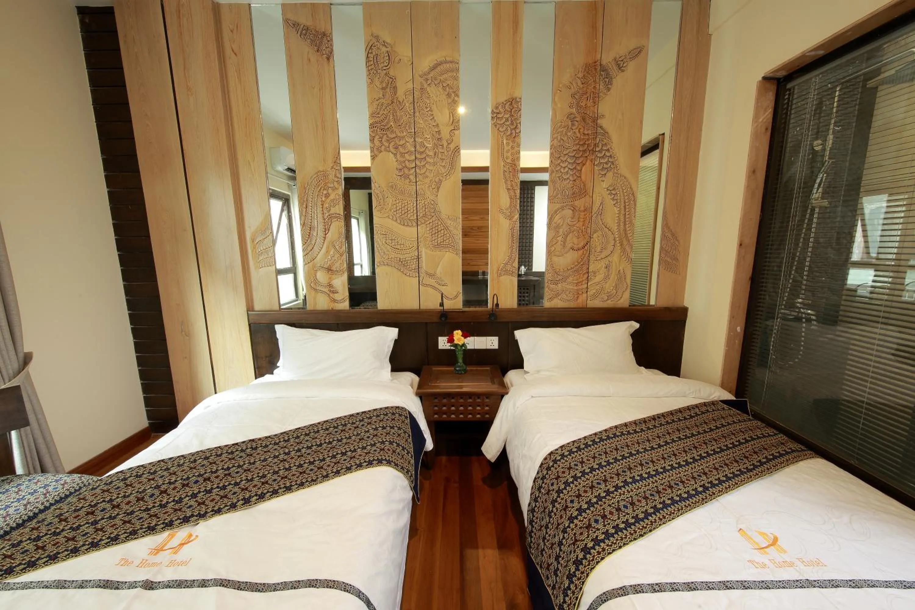 Bed in The Home Hotel