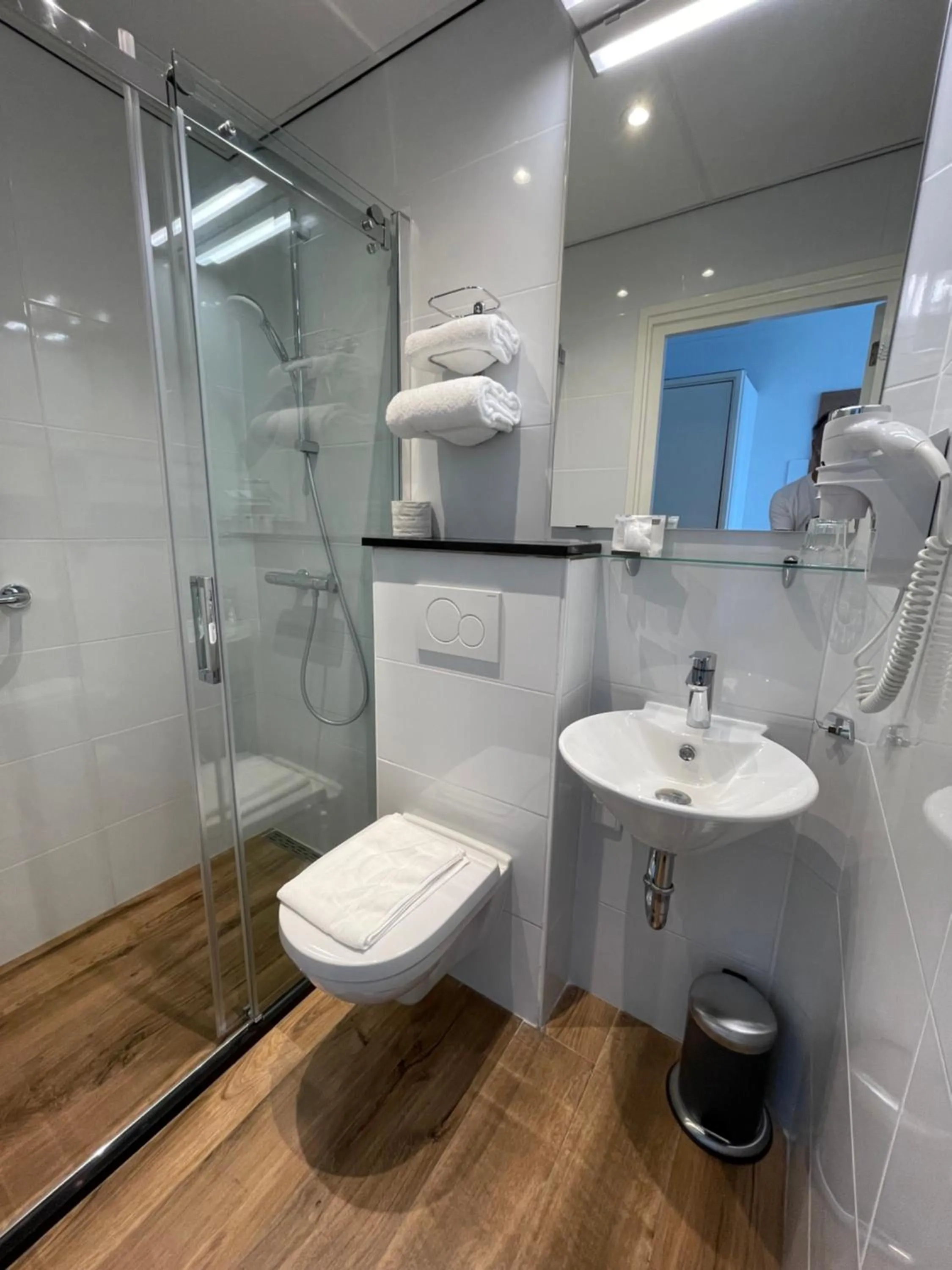 Shower in Hotel Golfzicht