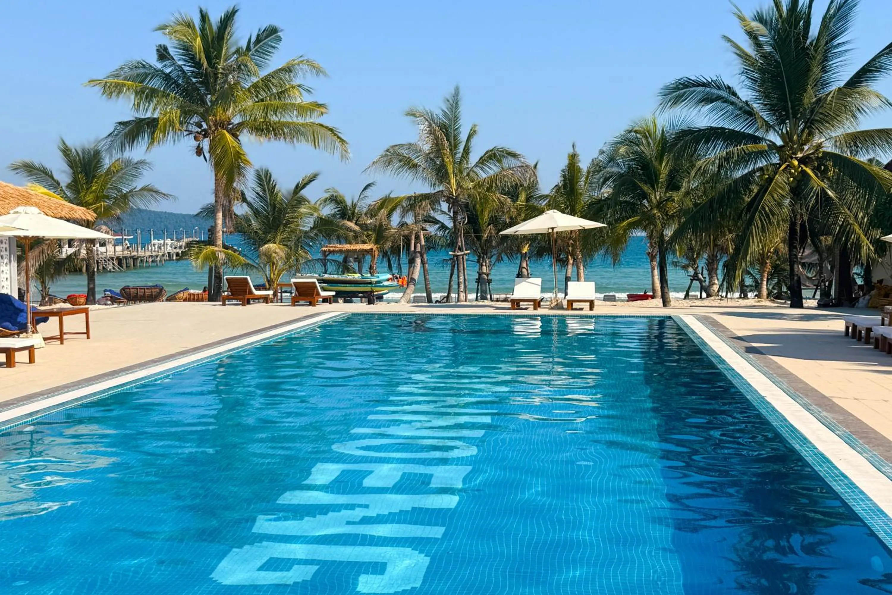 Pool view in SoonNoeng Resort