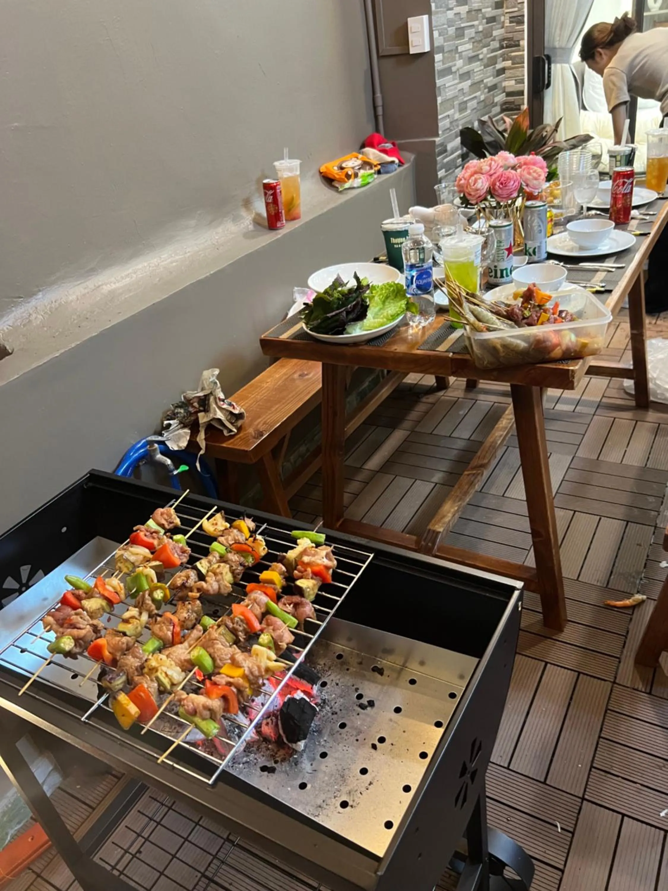 BBQ facilities in Hanhhome