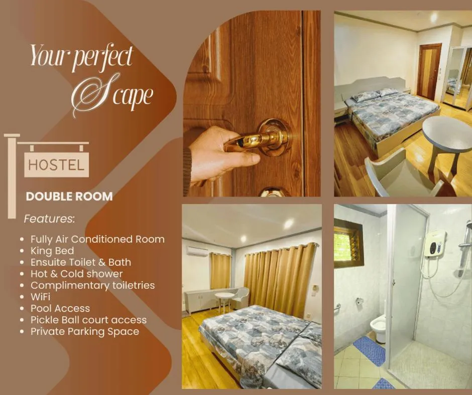 Bedroom, Bed in Bluewaves Hostel & Villa Panagsama by Hiverooms