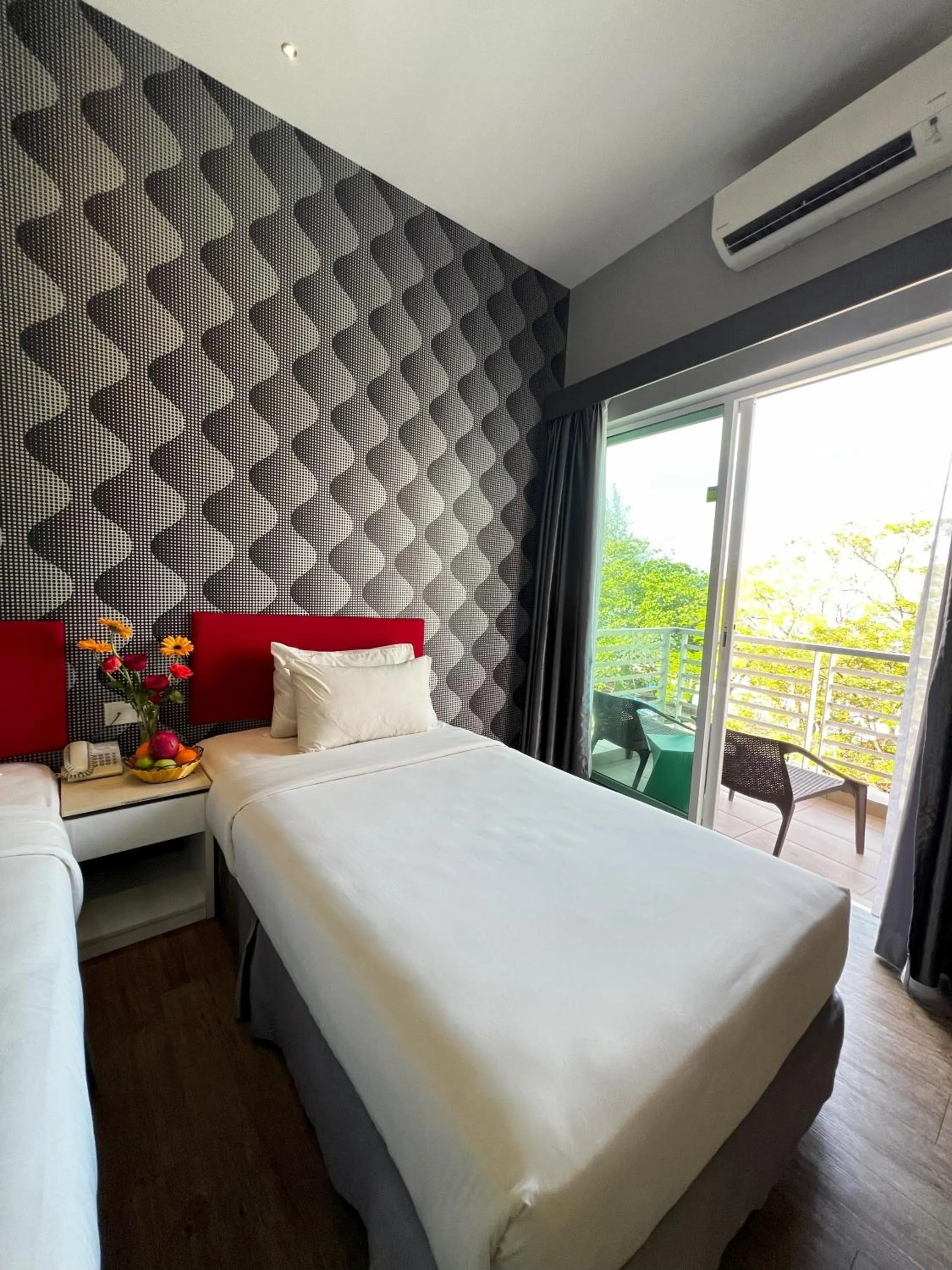 Bed in Cenang Plaza Beach Hotel