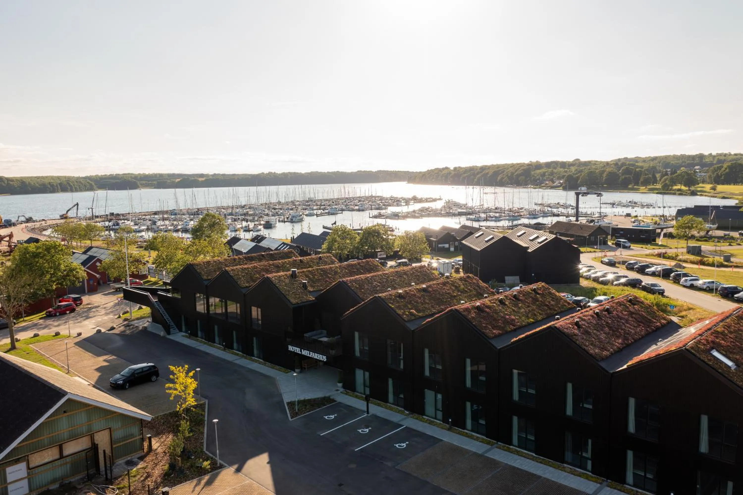 Property building in Hotel Melfarhus