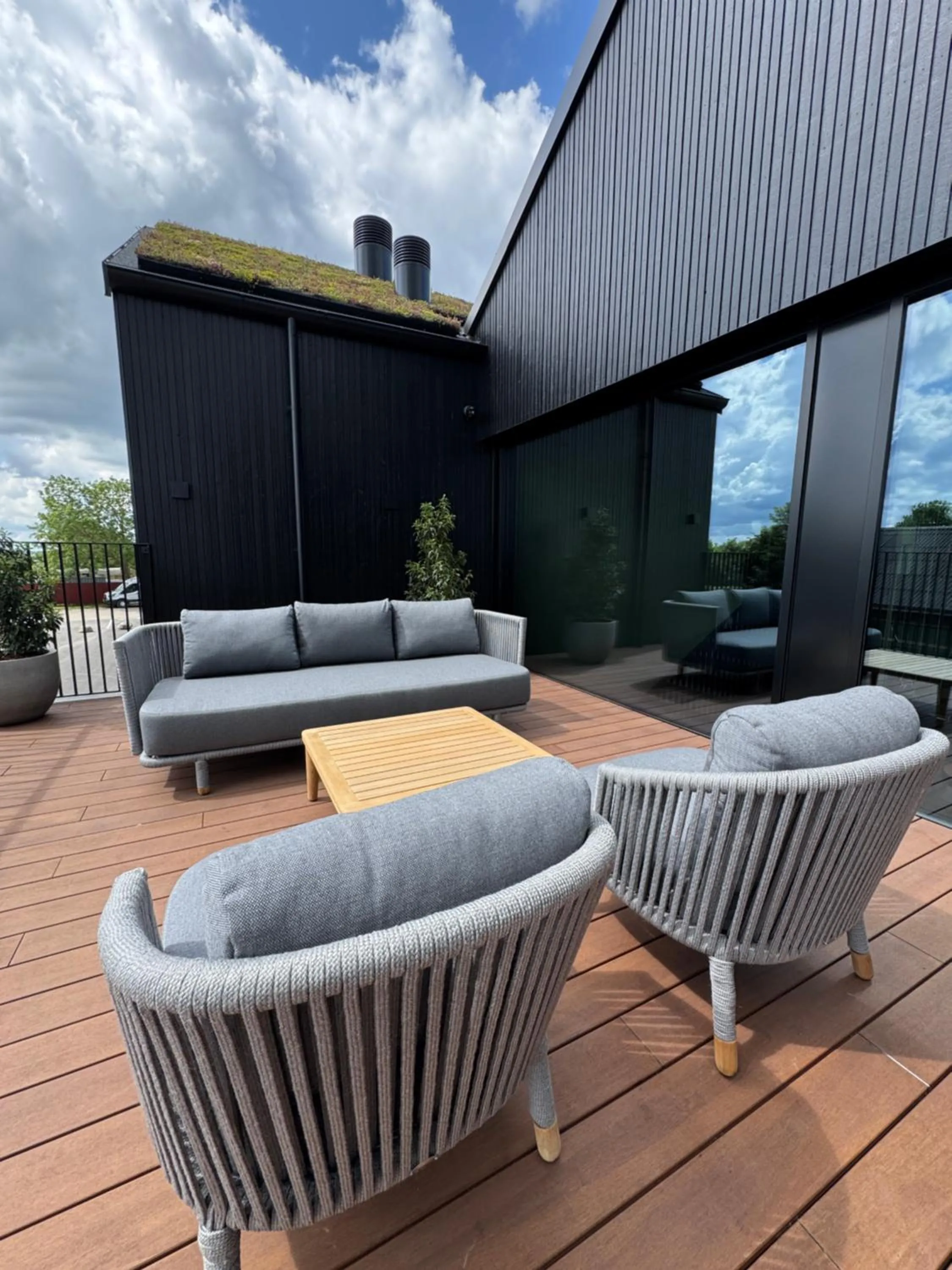 Balcony/Terrace in Hotel Melfarhus