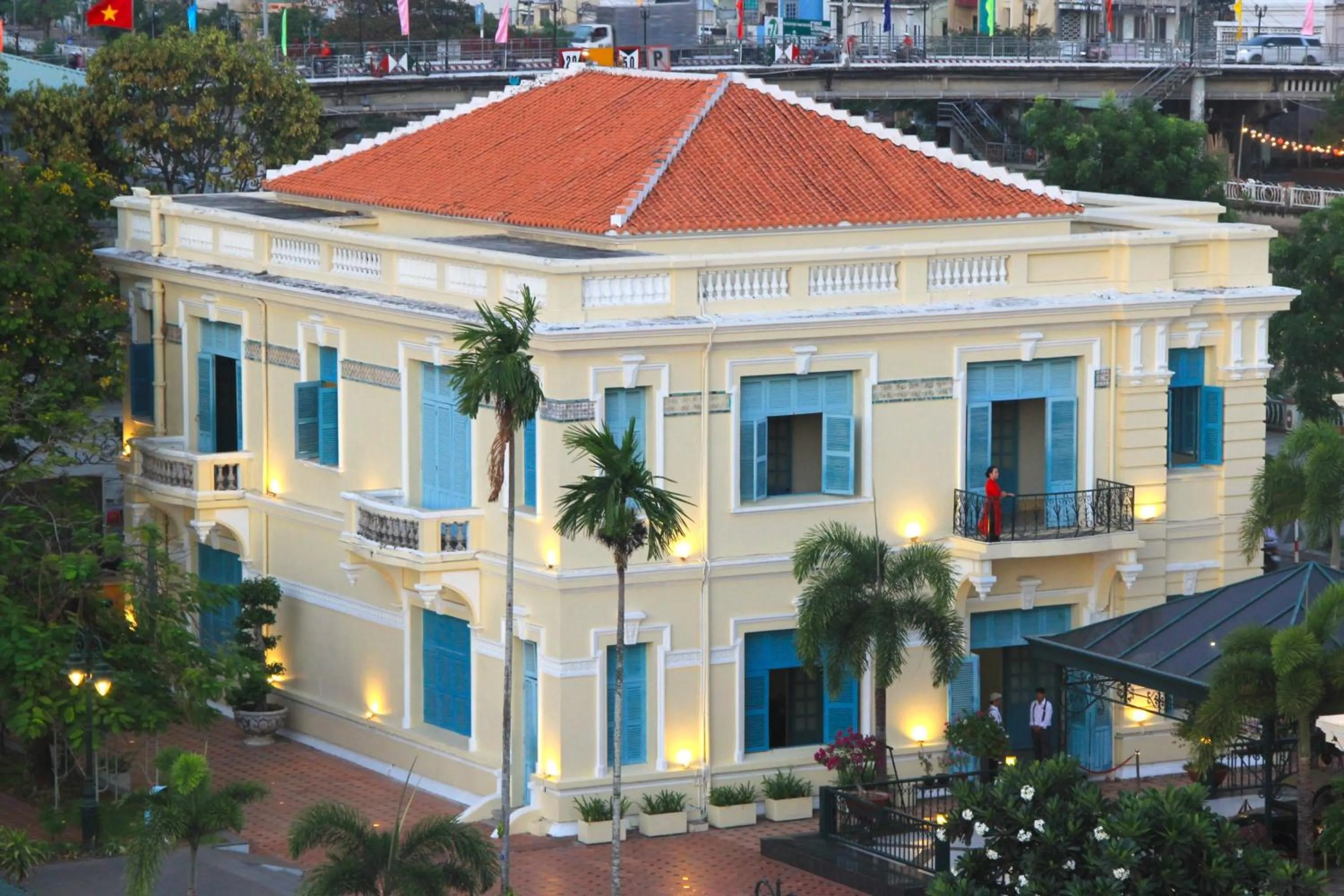 Garden in Hotel Công Tử Bạc Liêu