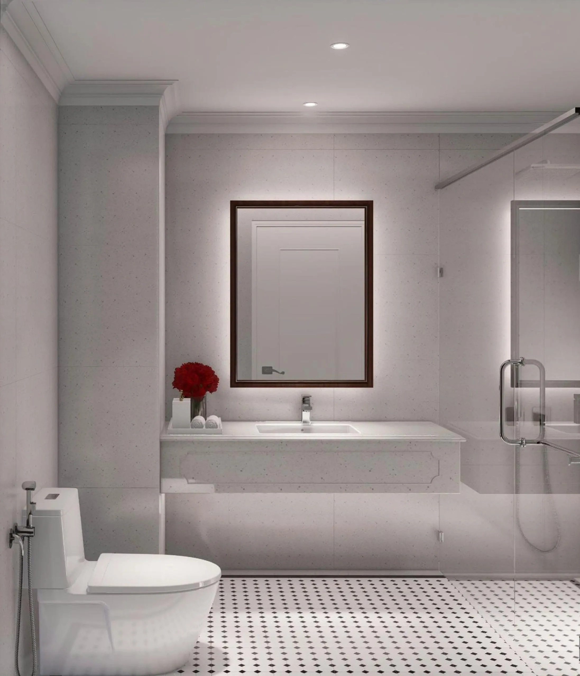 Toilet in Hotel Công Tử Bạc Liêu