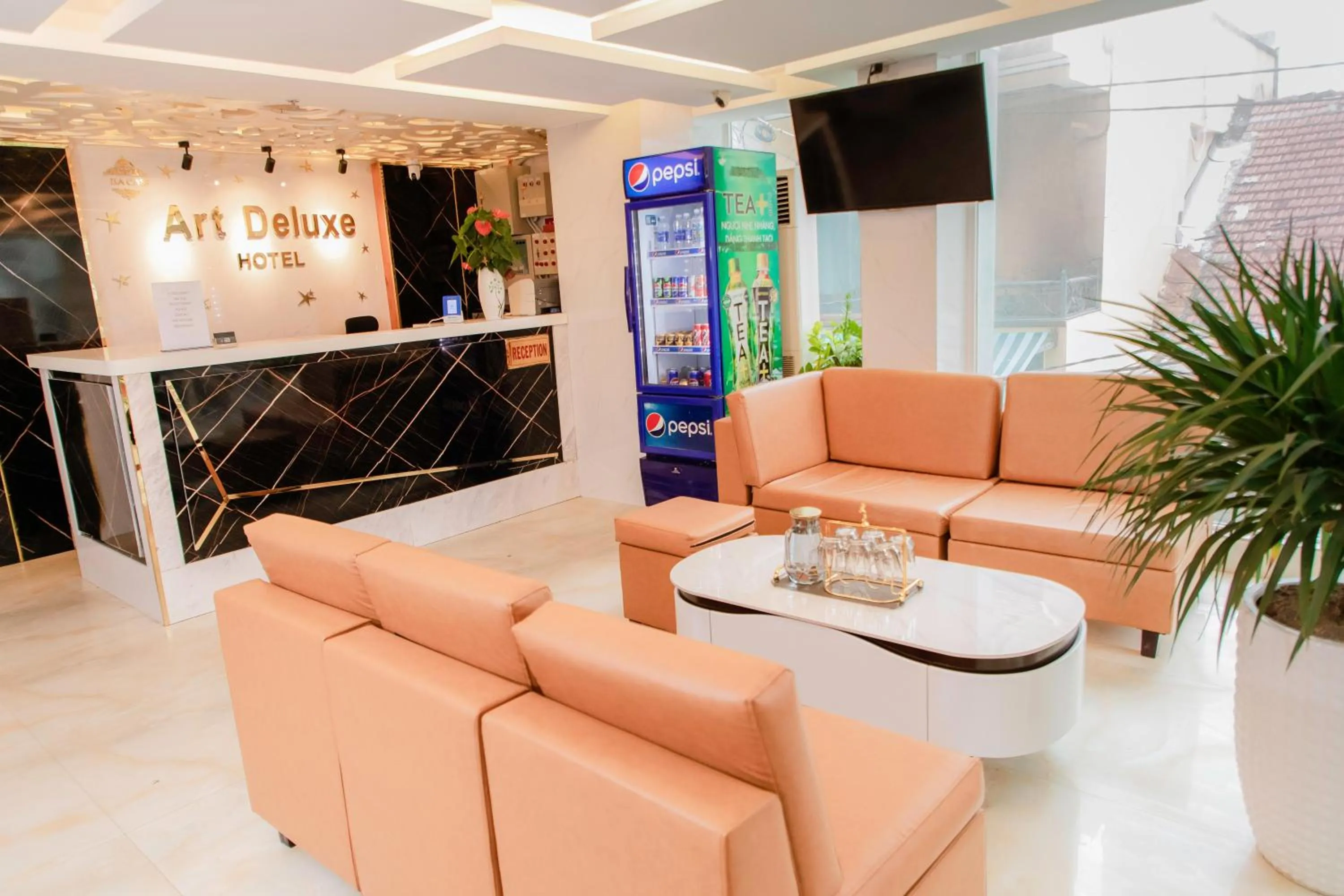 Lobby or reception in Art Deluxe Hotel