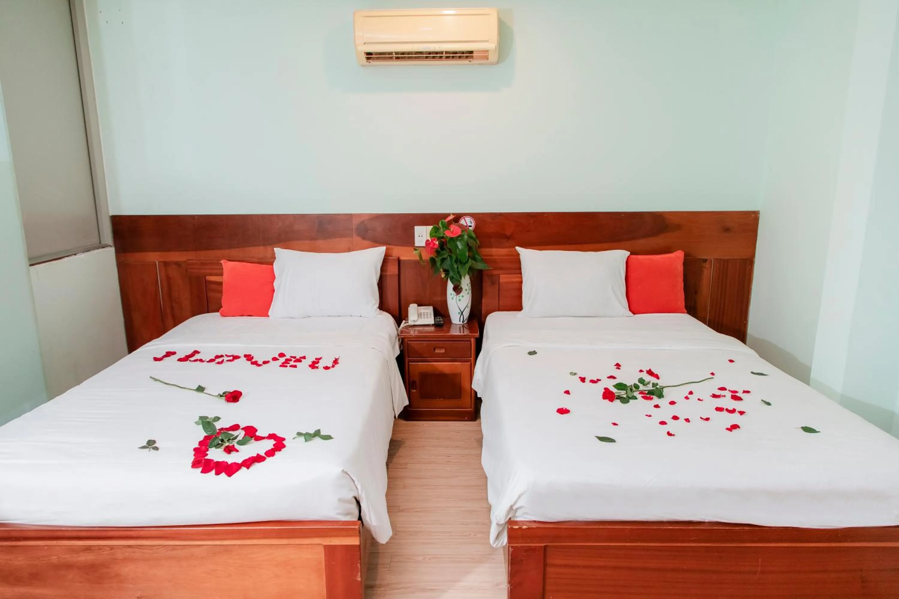 Bedroom in Art Deluxe Hotel