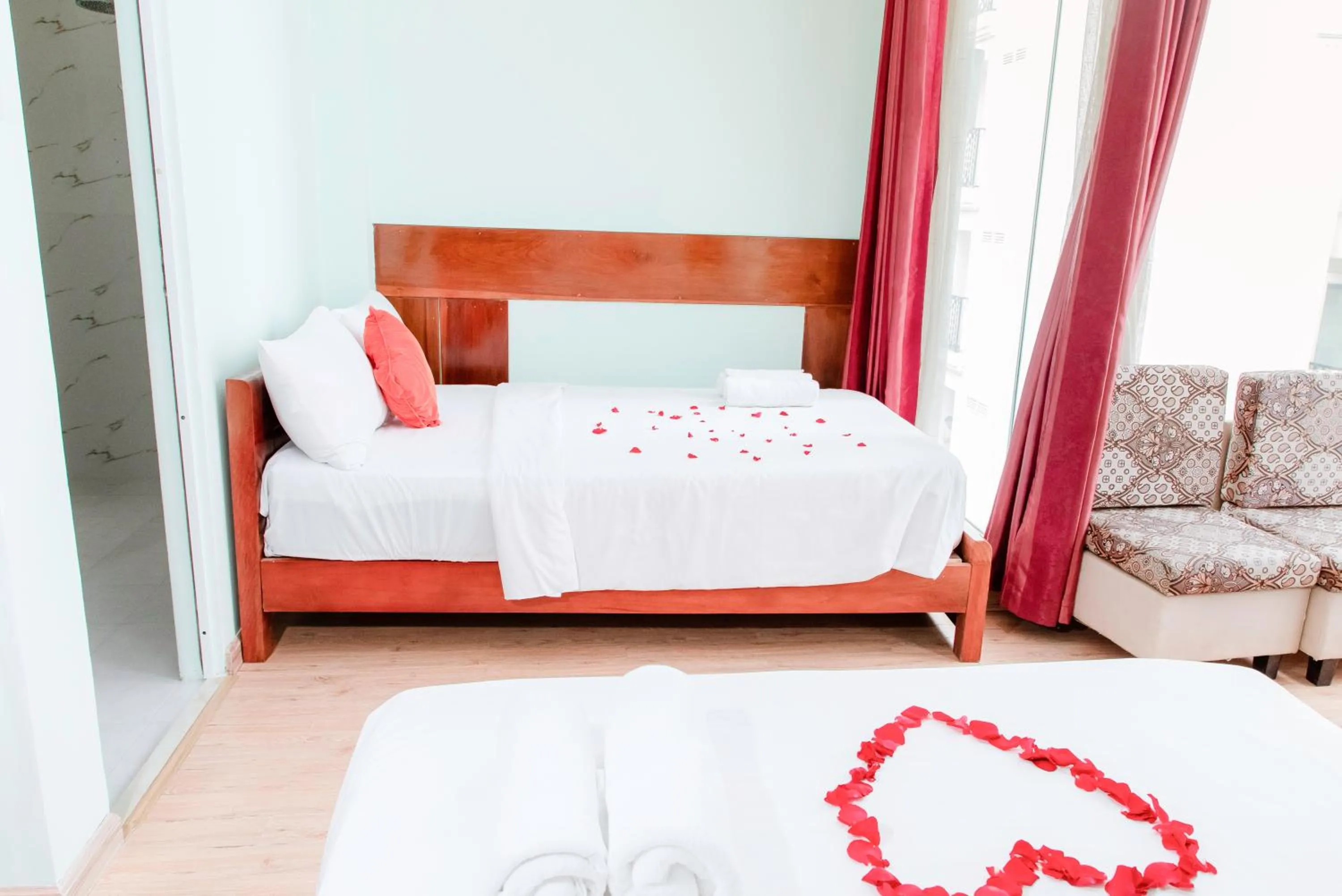 Bedroom in Art Deluxe Hotel