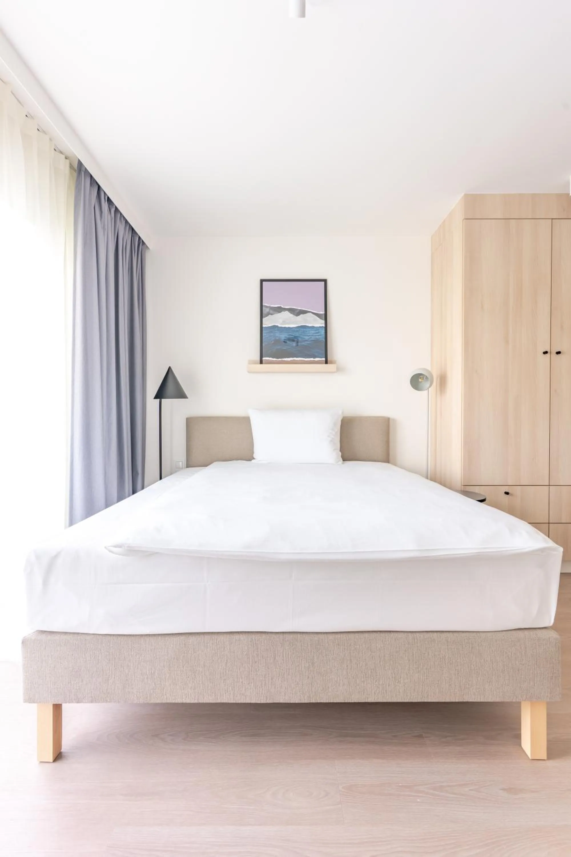 Bed in Noli Gdansk Riverside