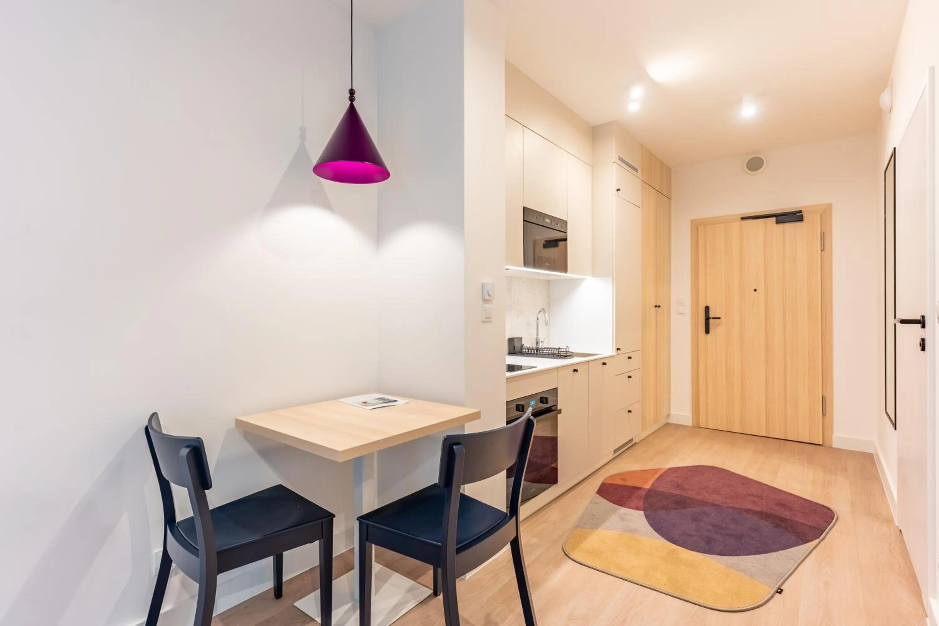 Kitchen or kitchenette in Noli Gdansk Riverside