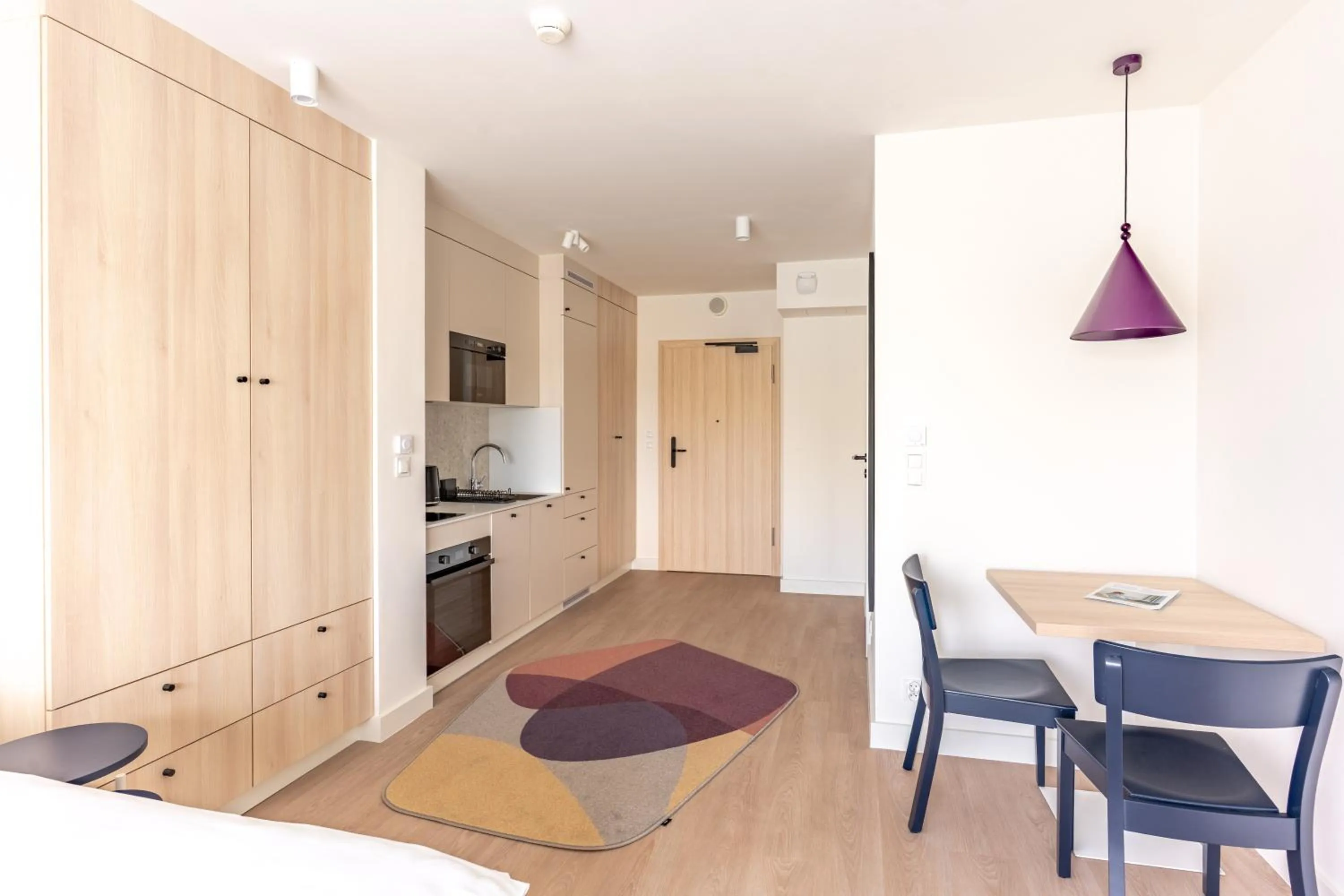 Kitchen or kitchenette in Noli Gdansk Riverside