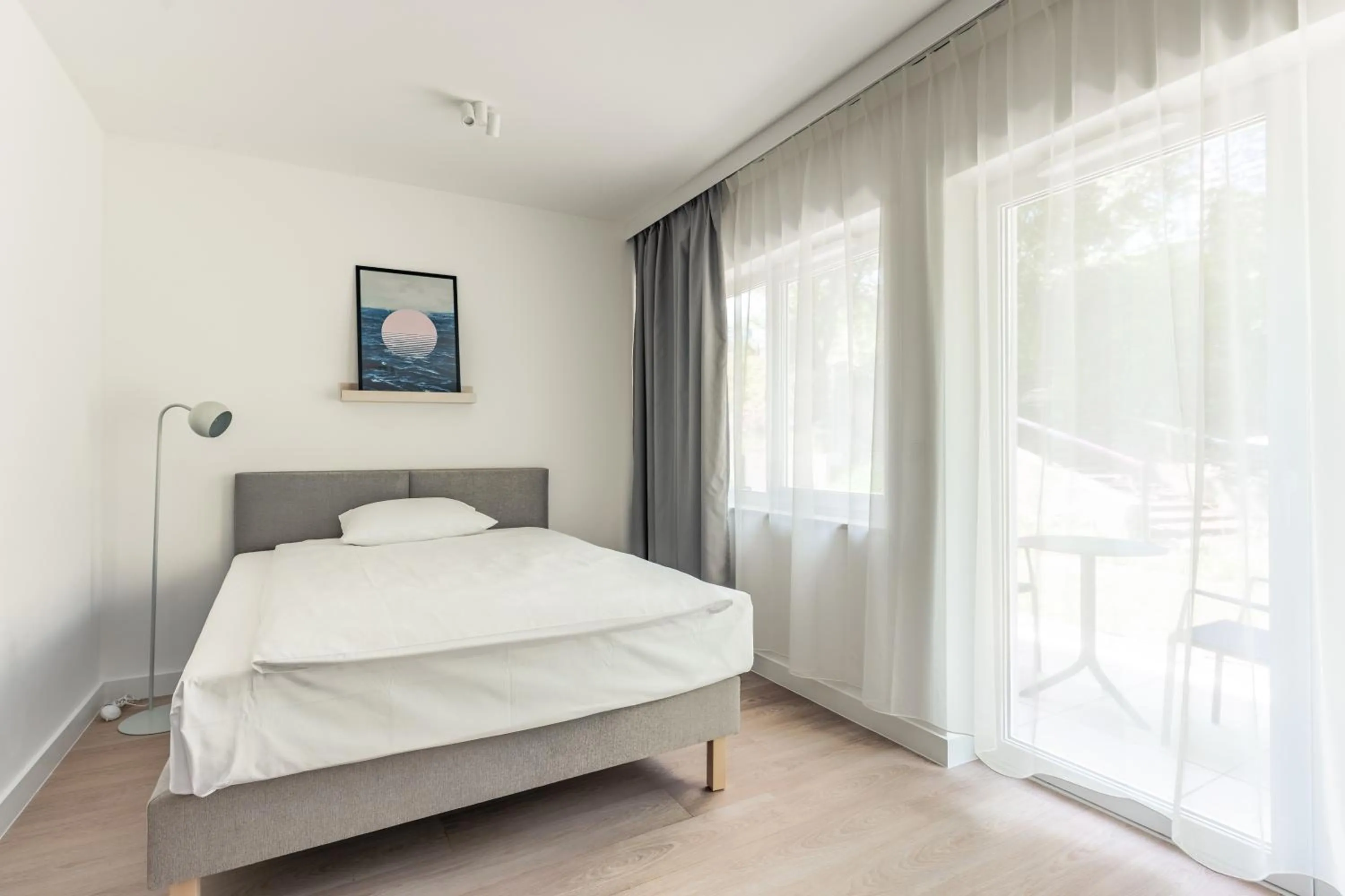 Bed in Noli Gdansk Riverside