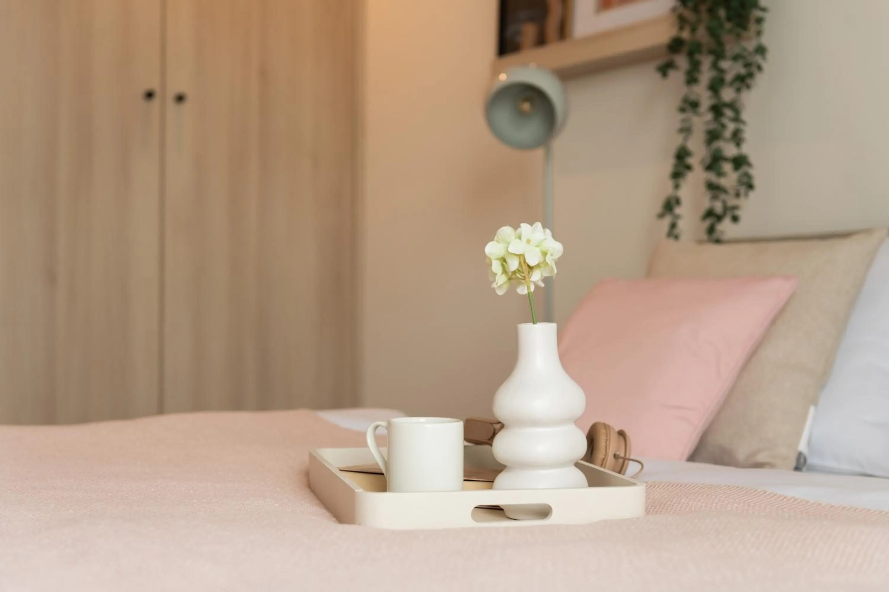 Bed in Noli Gdansk Riverside