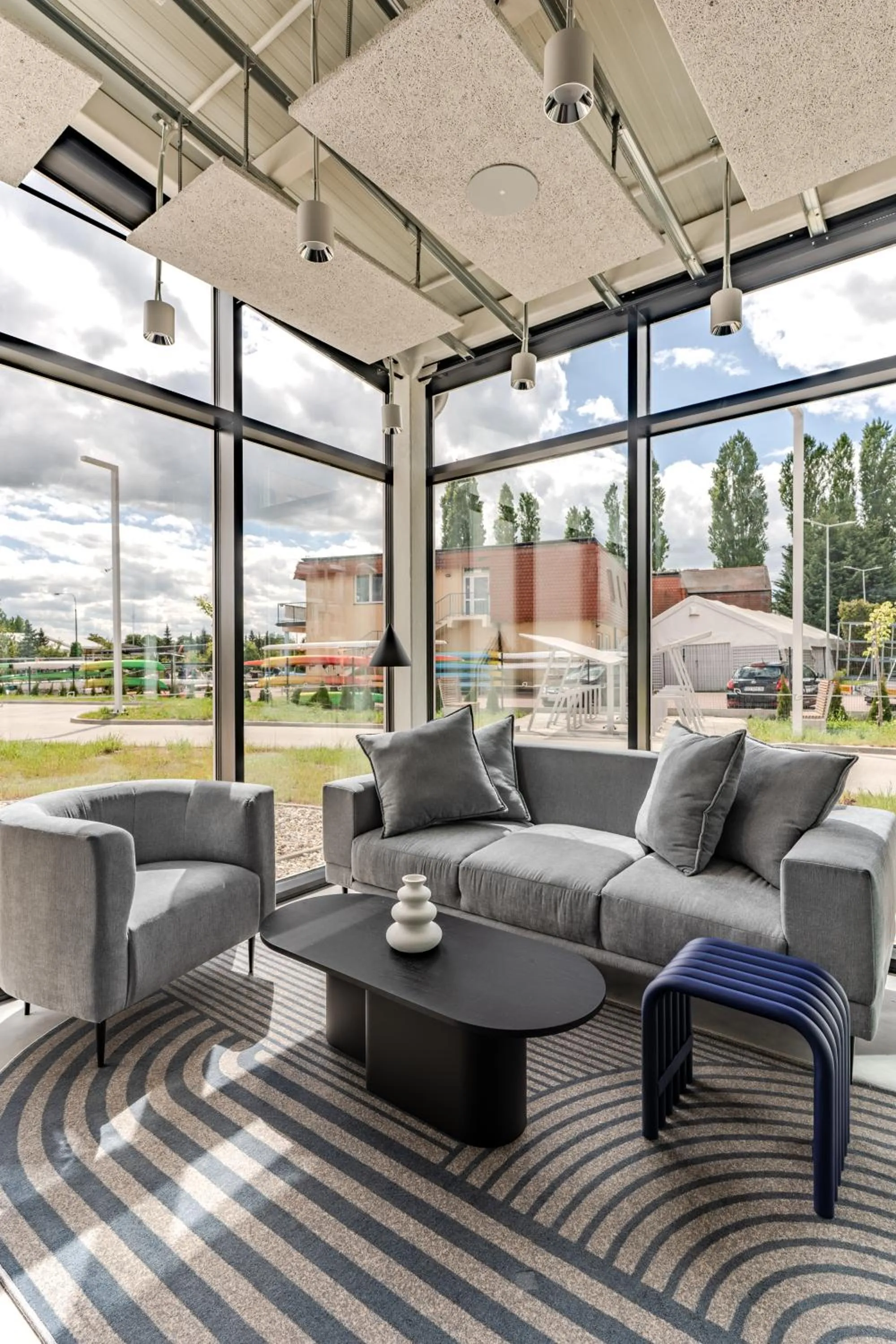 Communal lounge/ TV room in Noli Gdansk Riverside