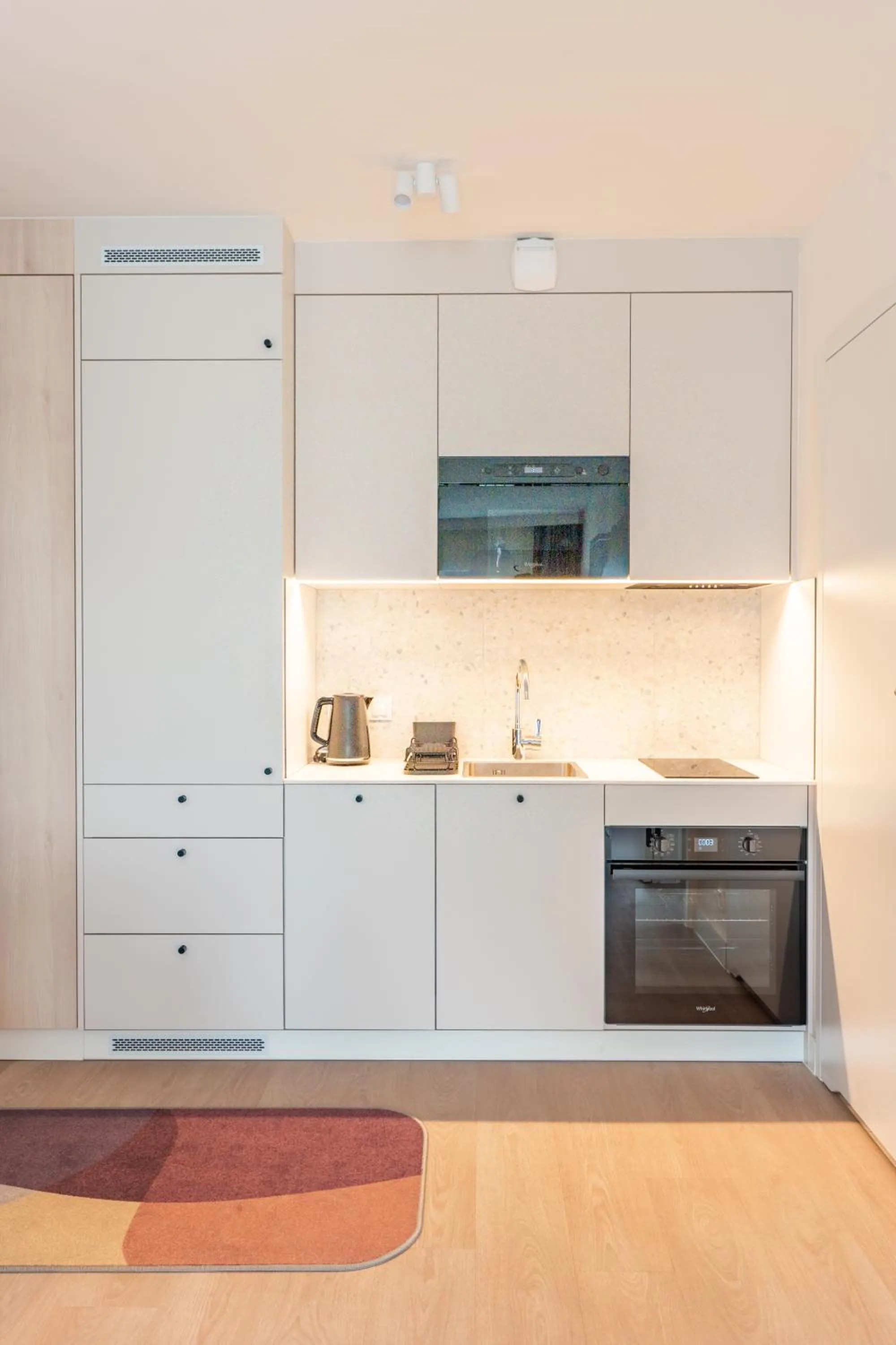 Kitchen or kitchenette in Noli Gdansk Riverside