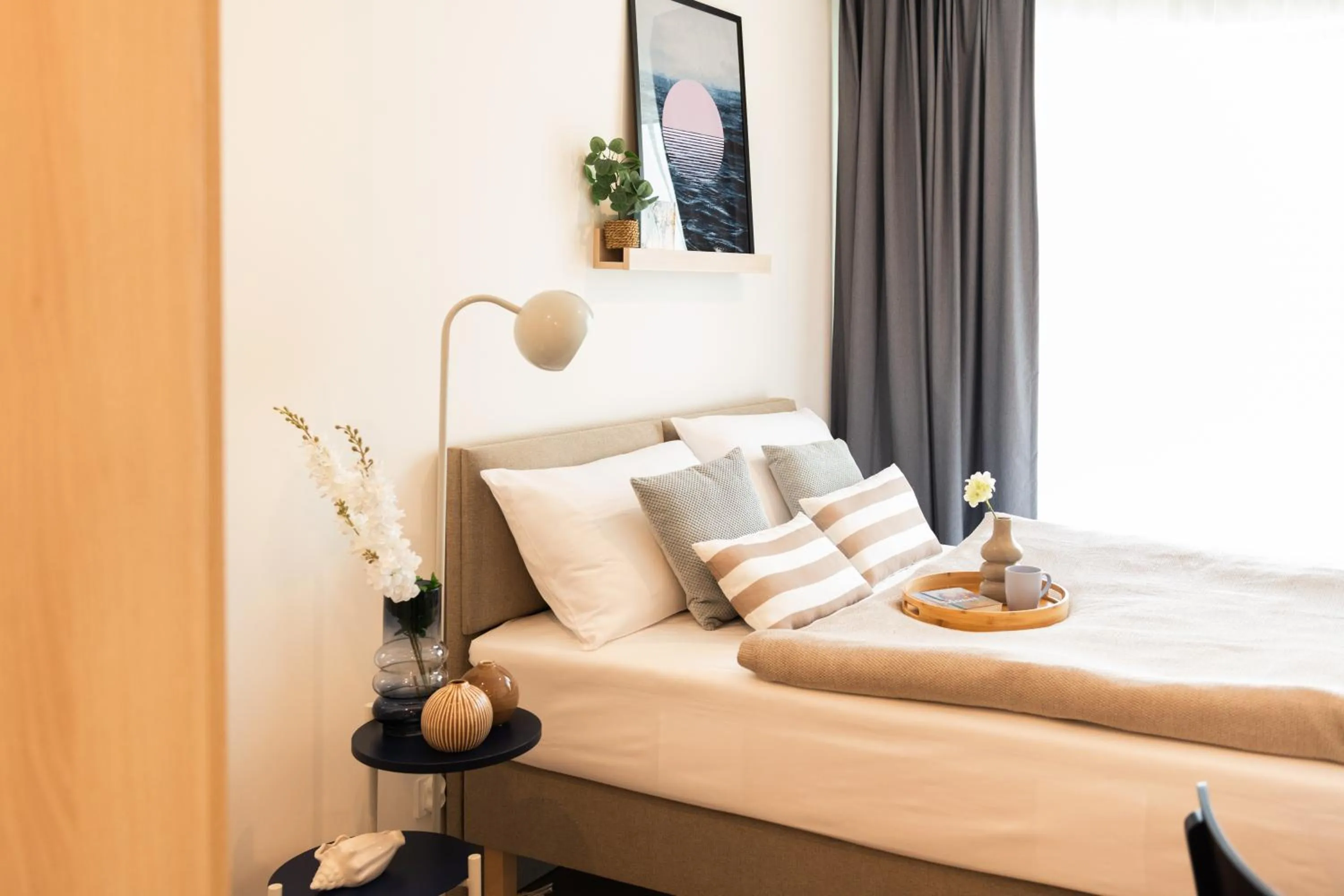 Bed in Noli Gdansk Riverside