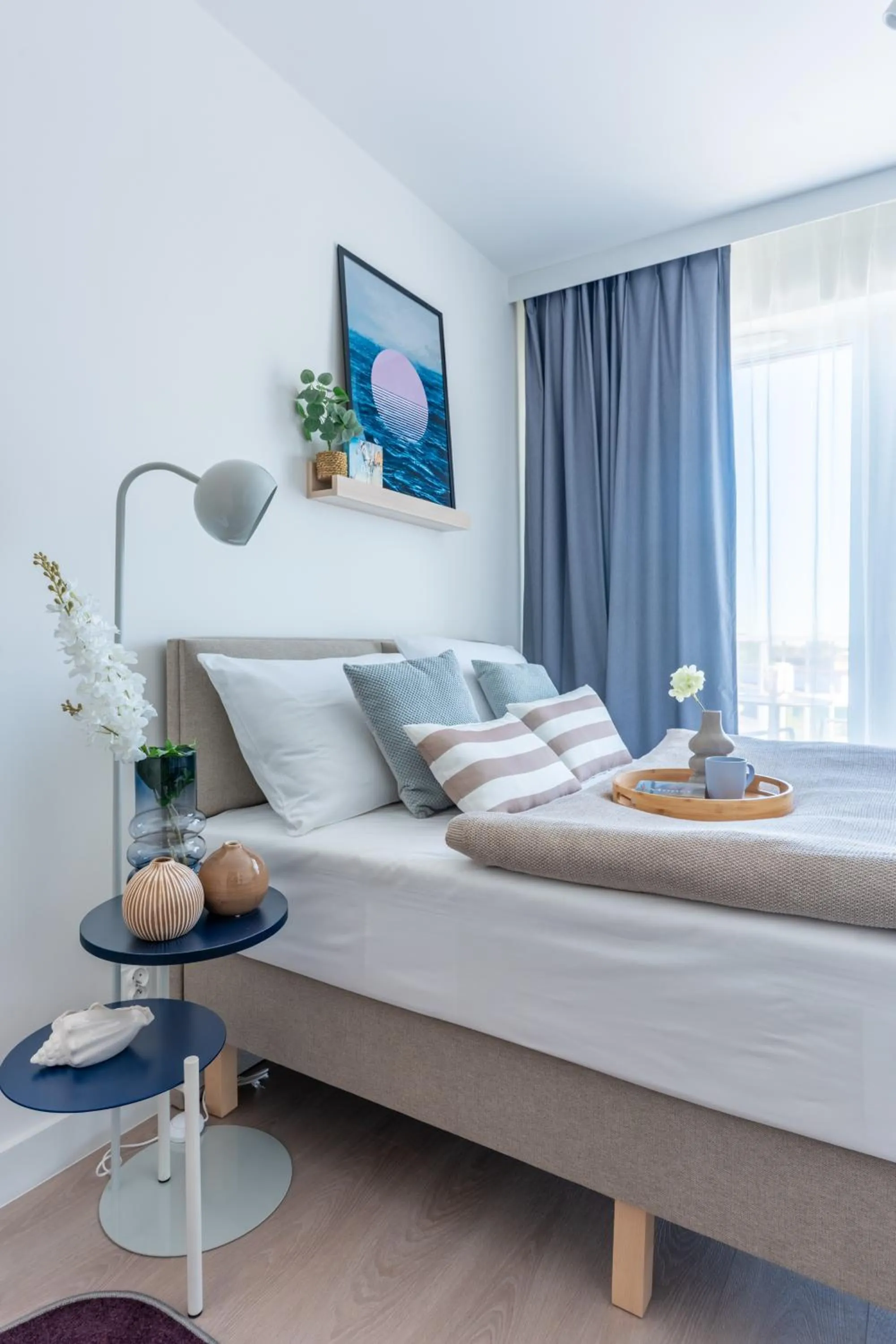 Bed in Noli Gdansk Riverside