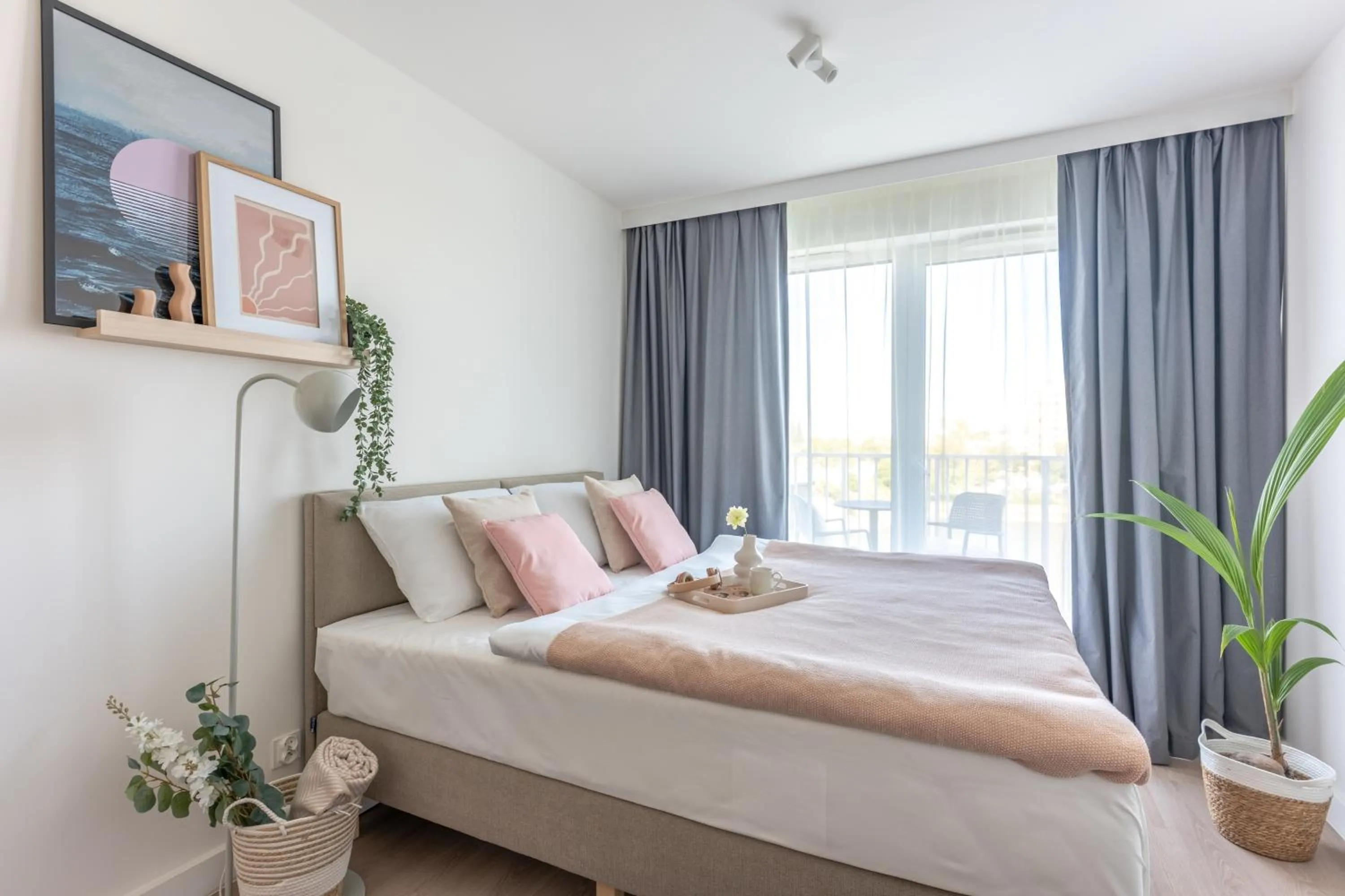 Bed in Noli Gdansk Riverside