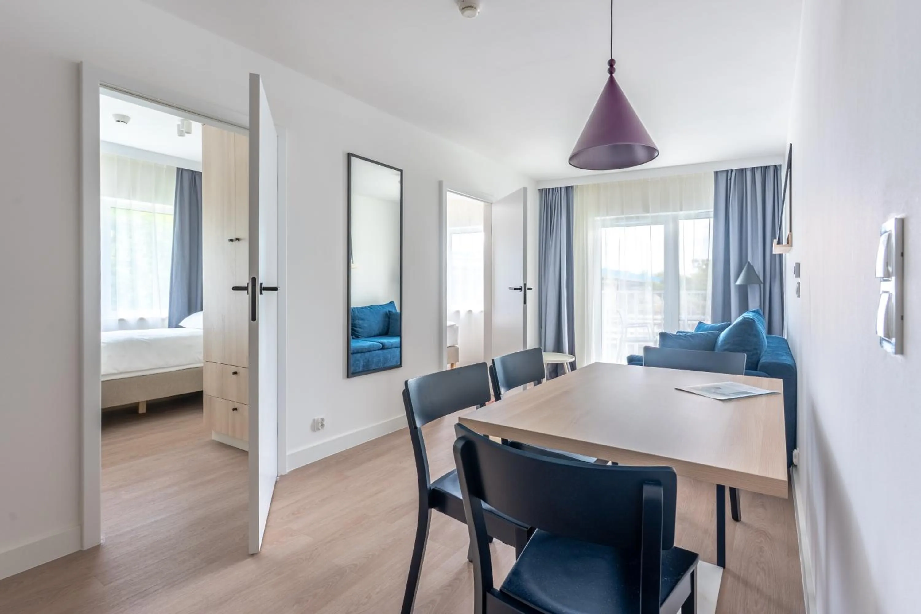 Bed in Noli Gdansk Riverside