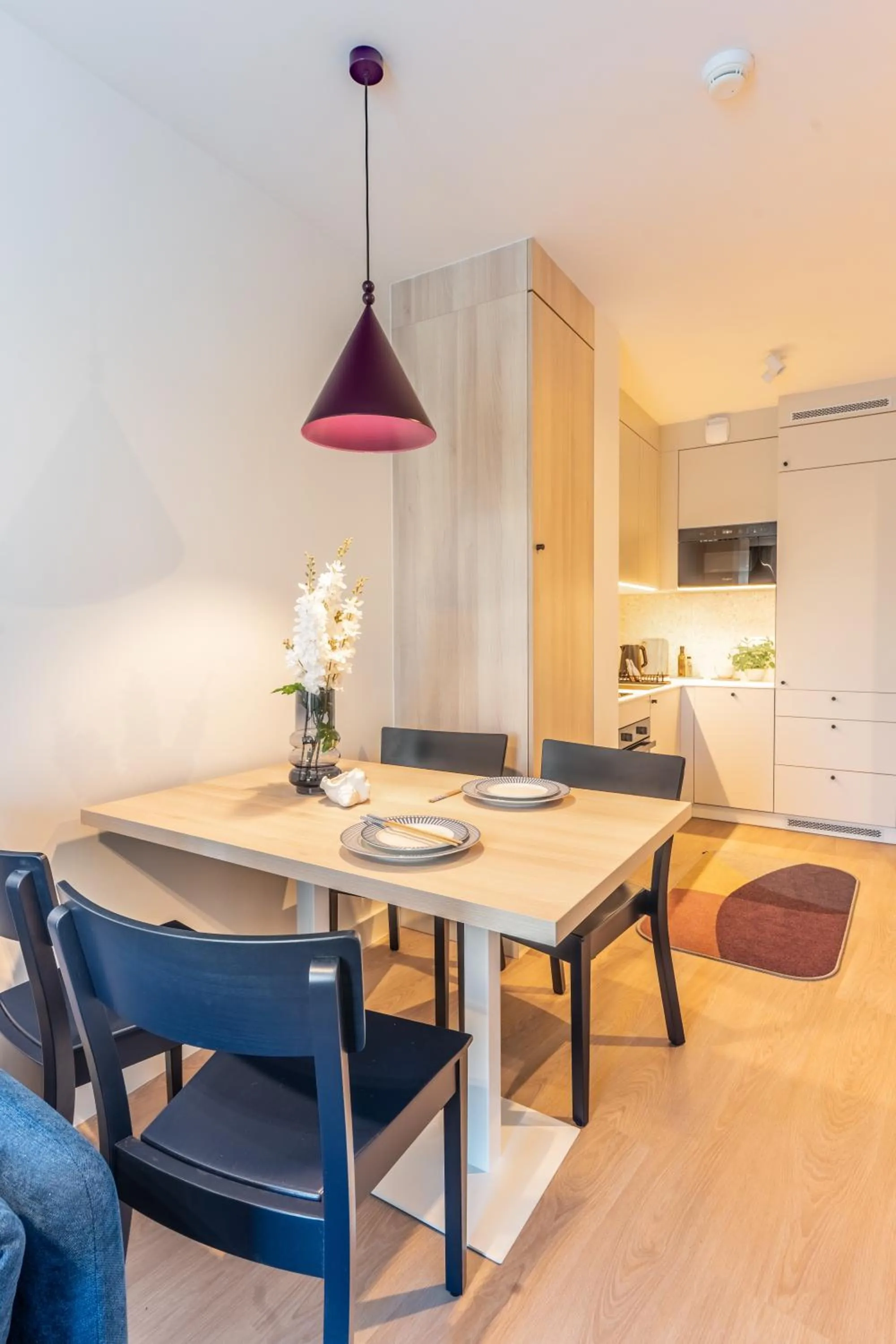 Kitchen or kitchenette in Noli Gdansk Riverside