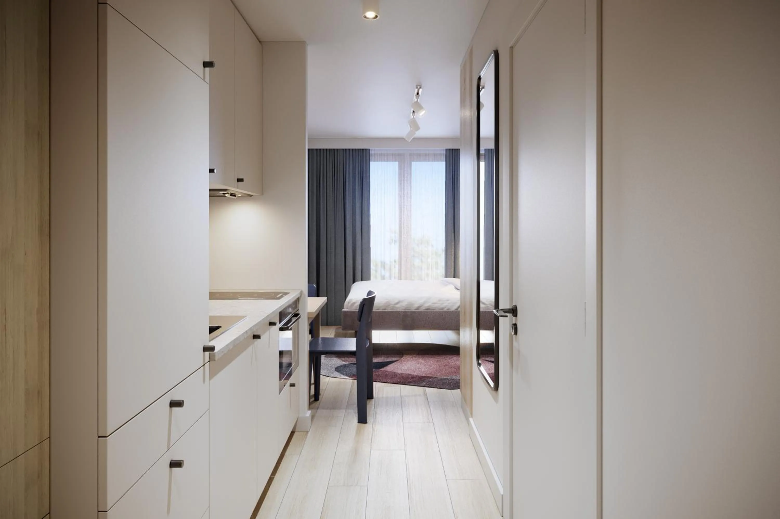 Bedroom in Noli Gdansk Riverside