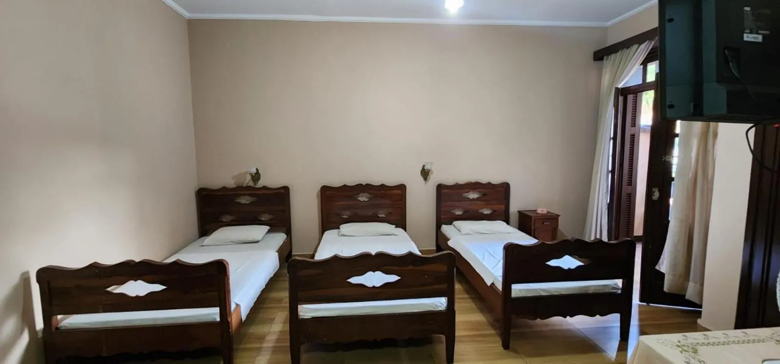 Bed in Hotel Floresta