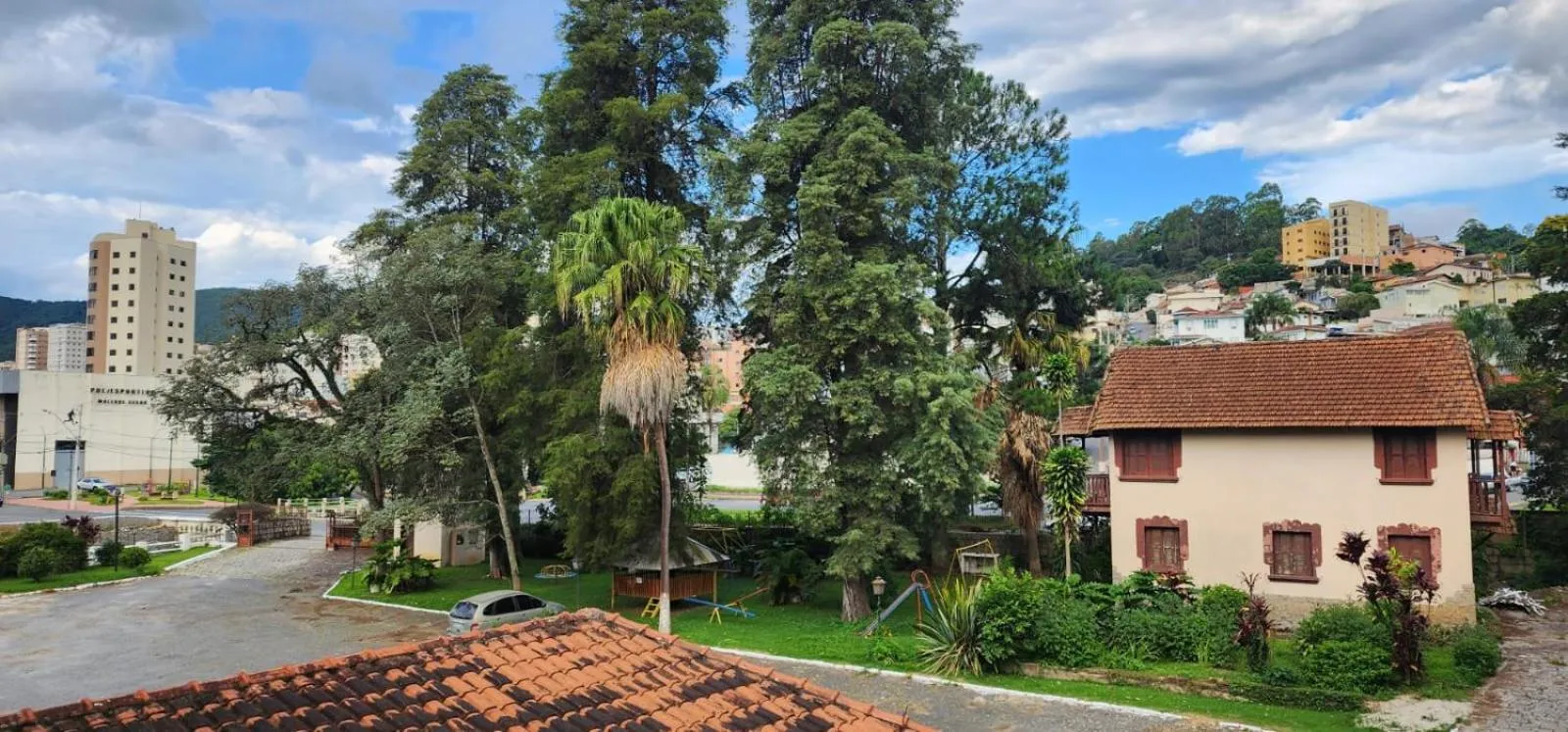 Garden view in Hotel Floresta