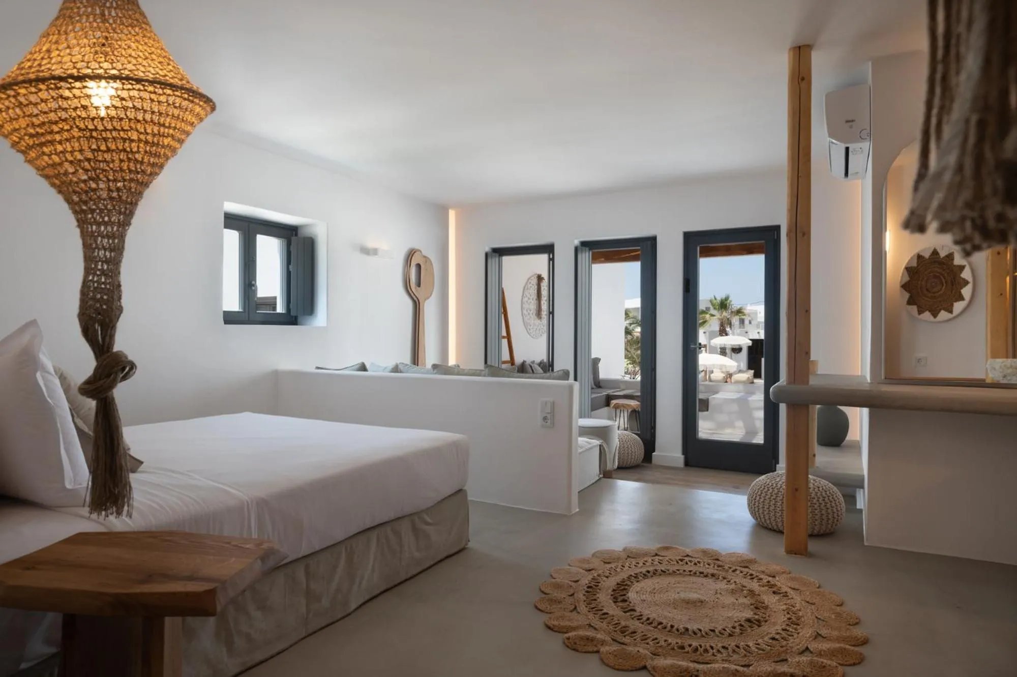 Photo of the whole room, Bed in Kosmitis Suites & Villas