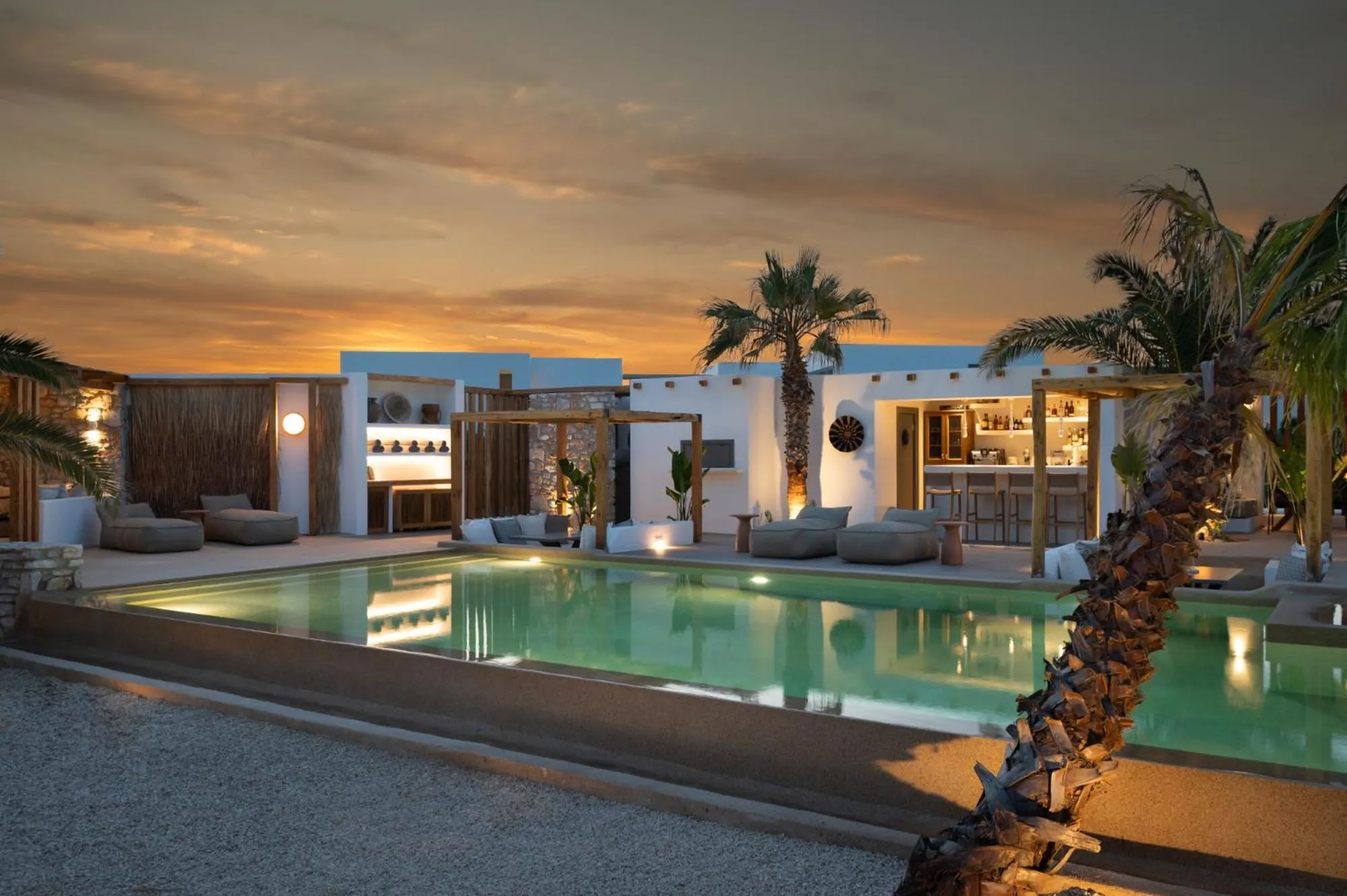 Swimming pool in Kosmitis Suites & Villas