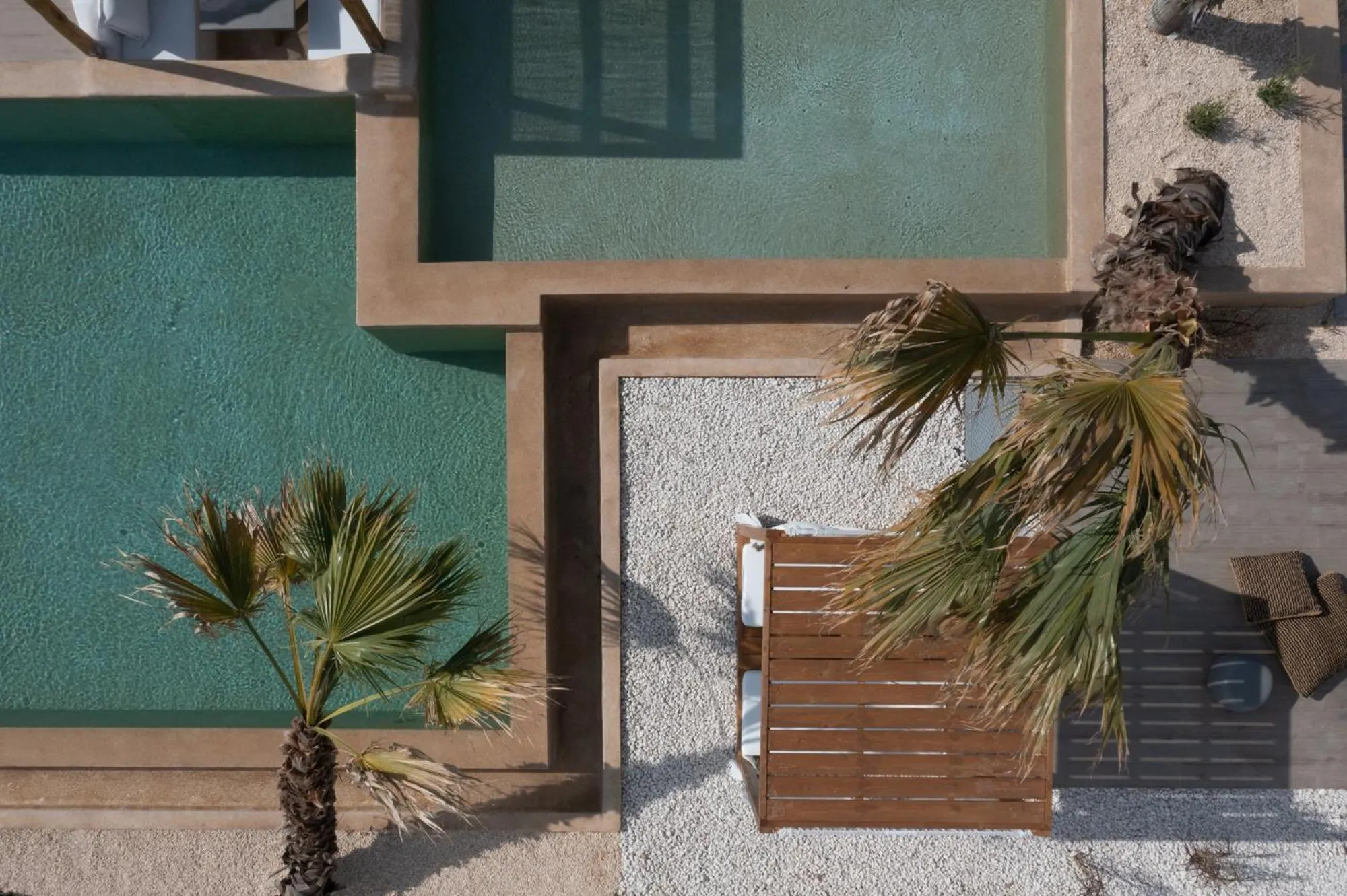 Swimming pool in Kosmitis Suites & Villas