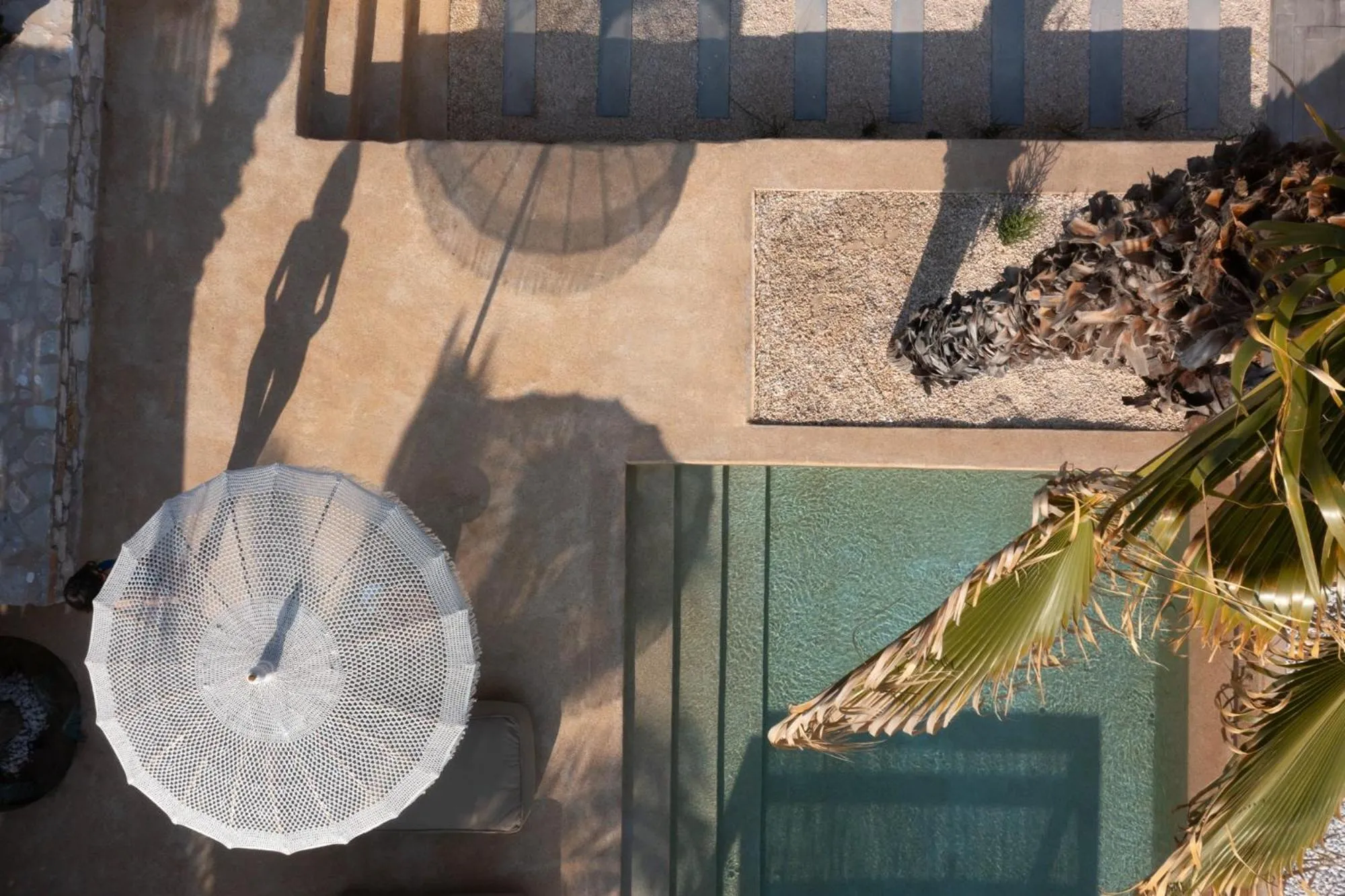 Swimming pool in Kosmitis Suites & Villas