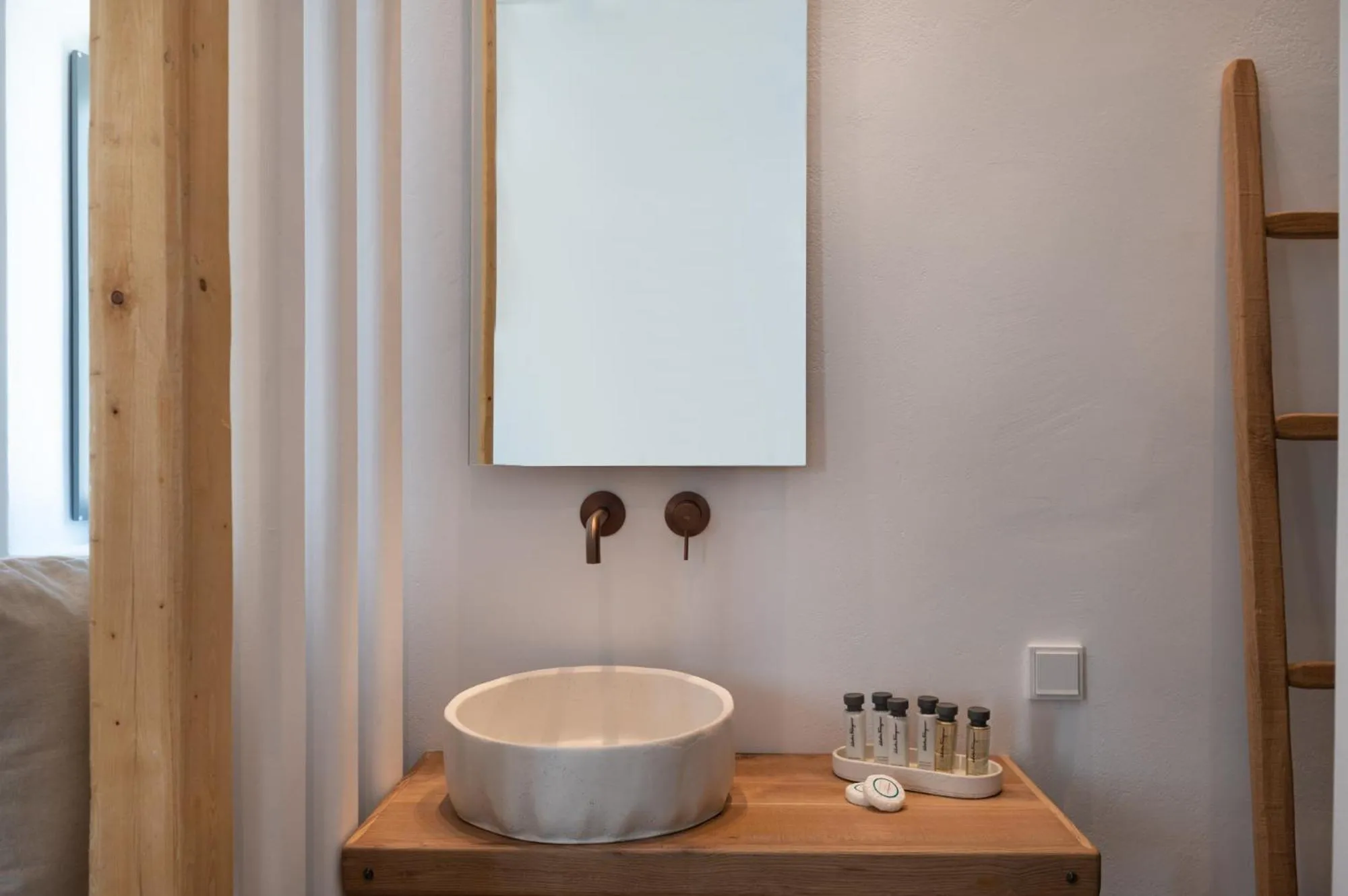 Bathroom in Kosmitis Suites & Villas