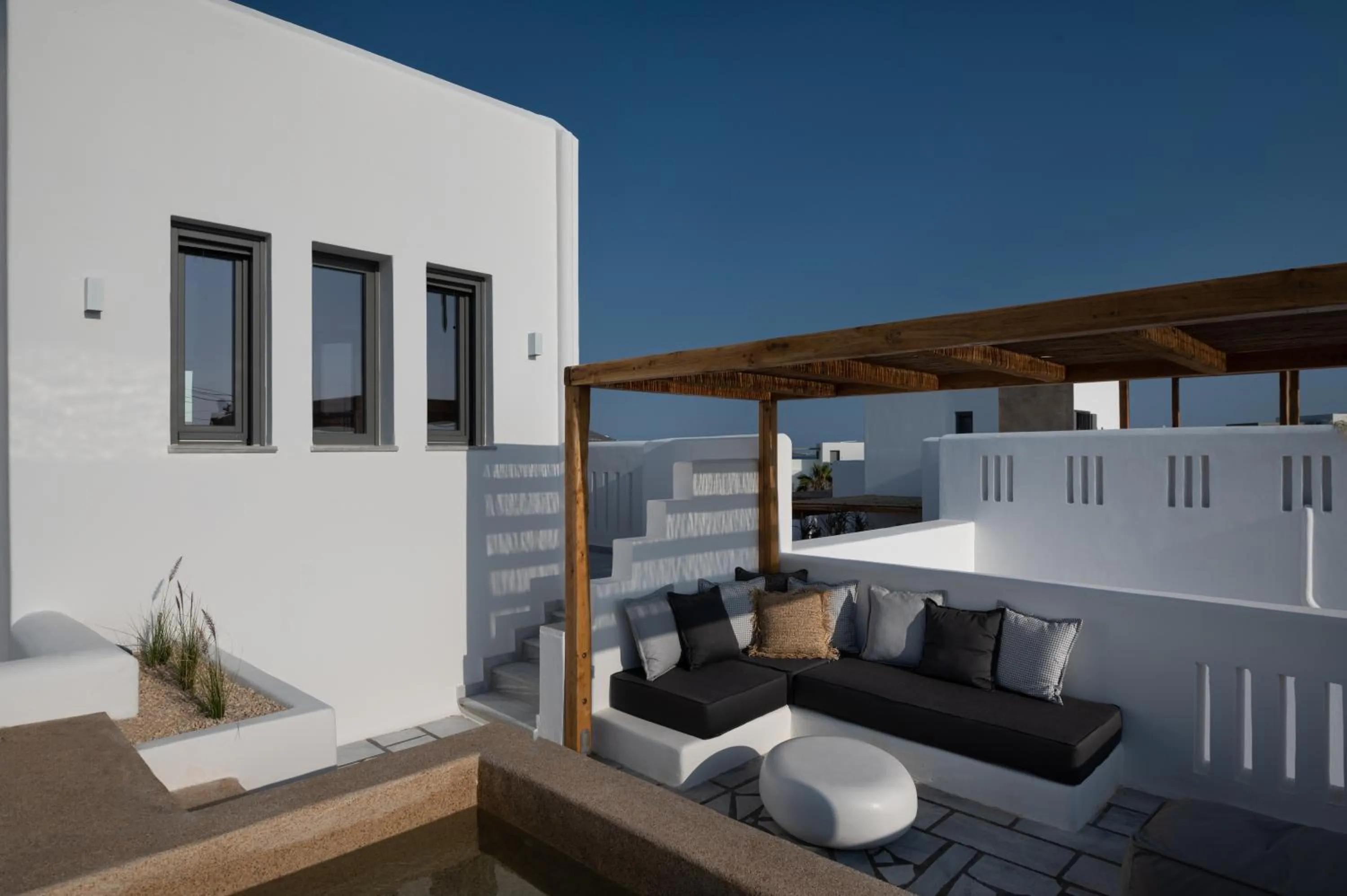 Balcony/Terrace in Kosmitis Suites & Villas