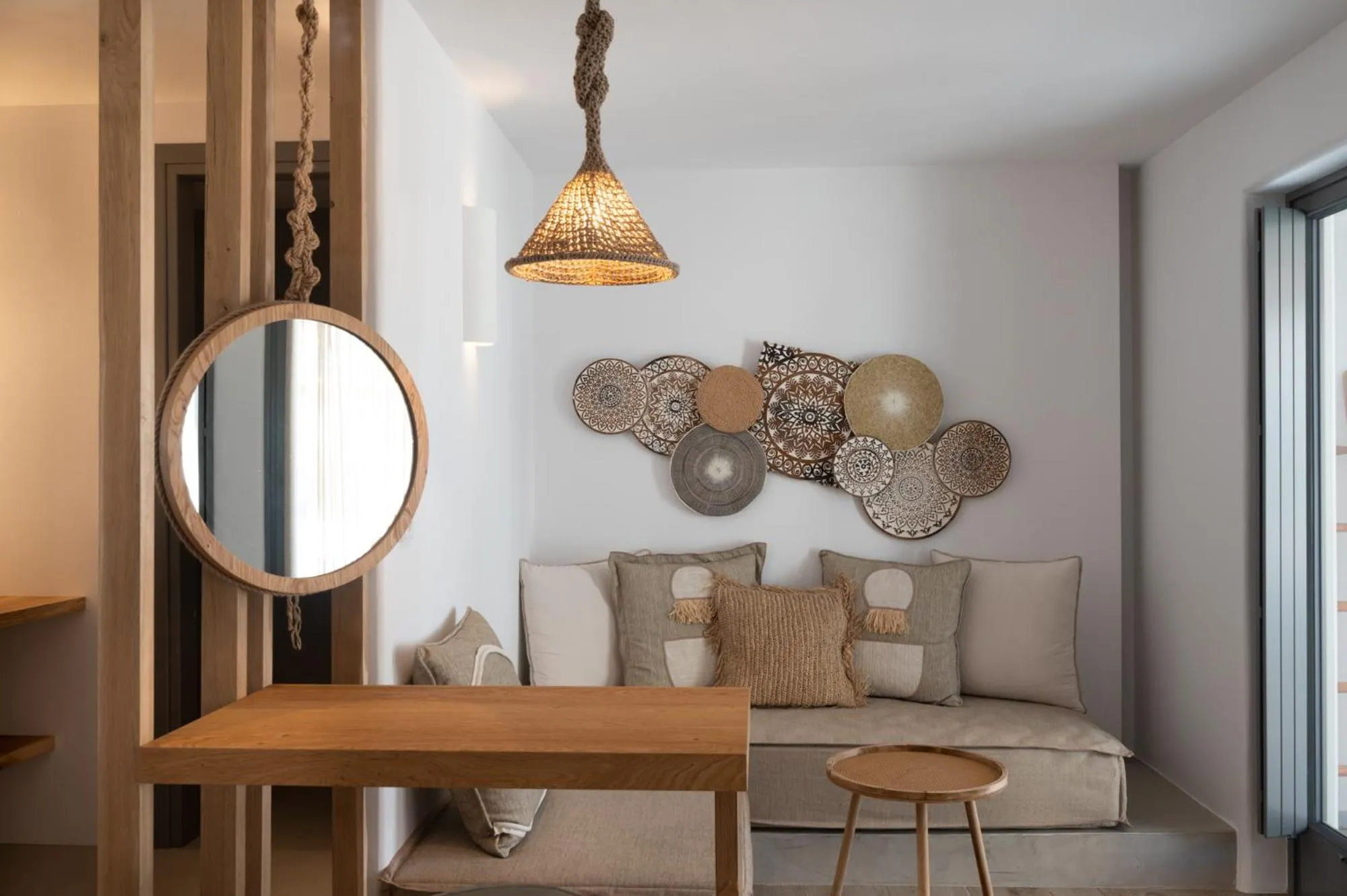 Living room in Kosmitis Suites & Villas