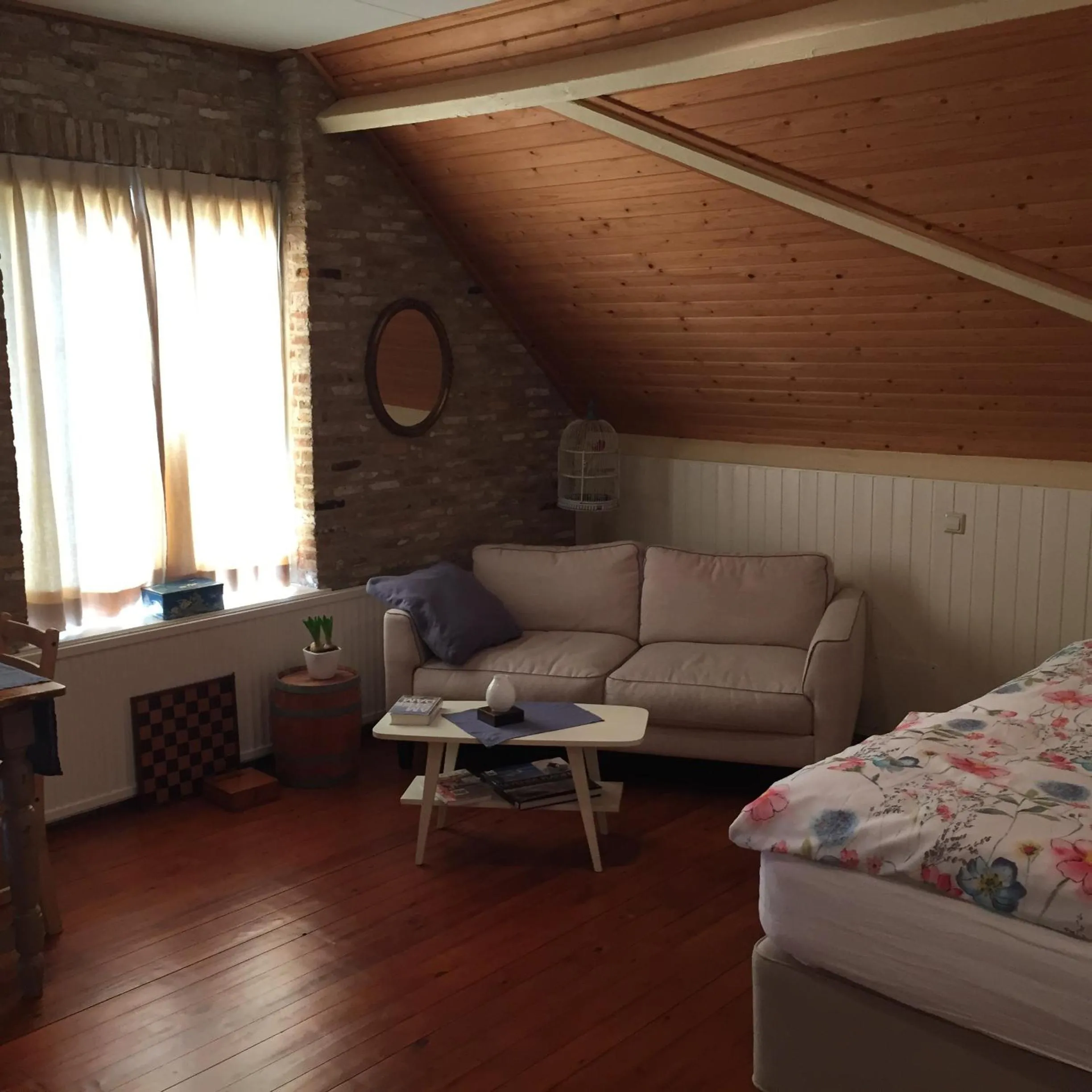 Seating area in Droomgaerd