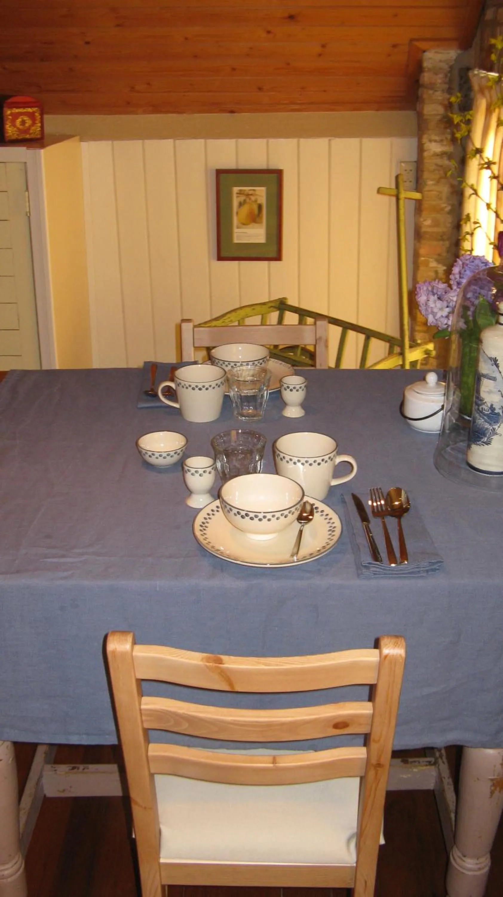Dining area in Droomgaerd