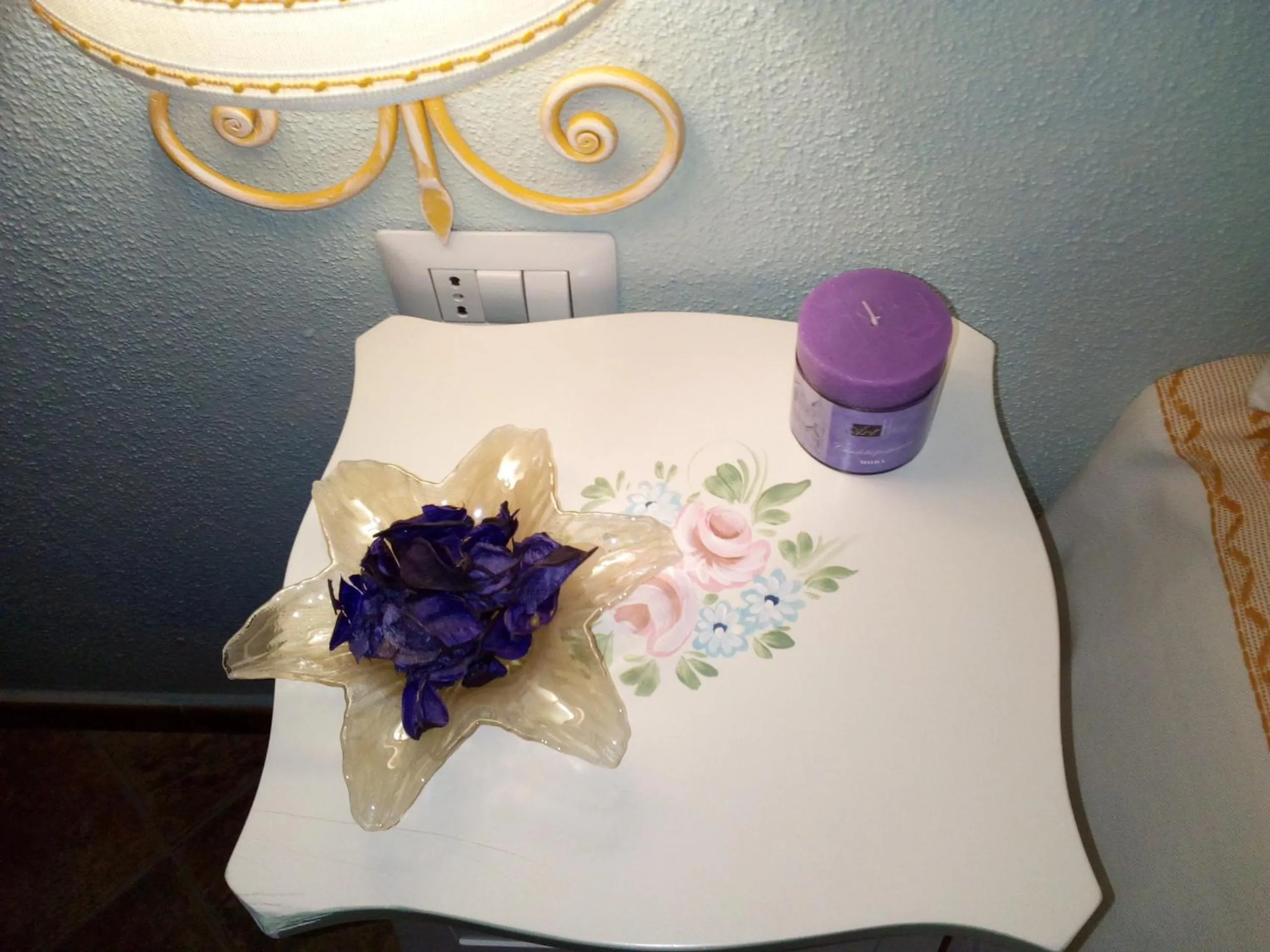 Decorative detail in B&B Sa Lumenaria "da Raimonda"