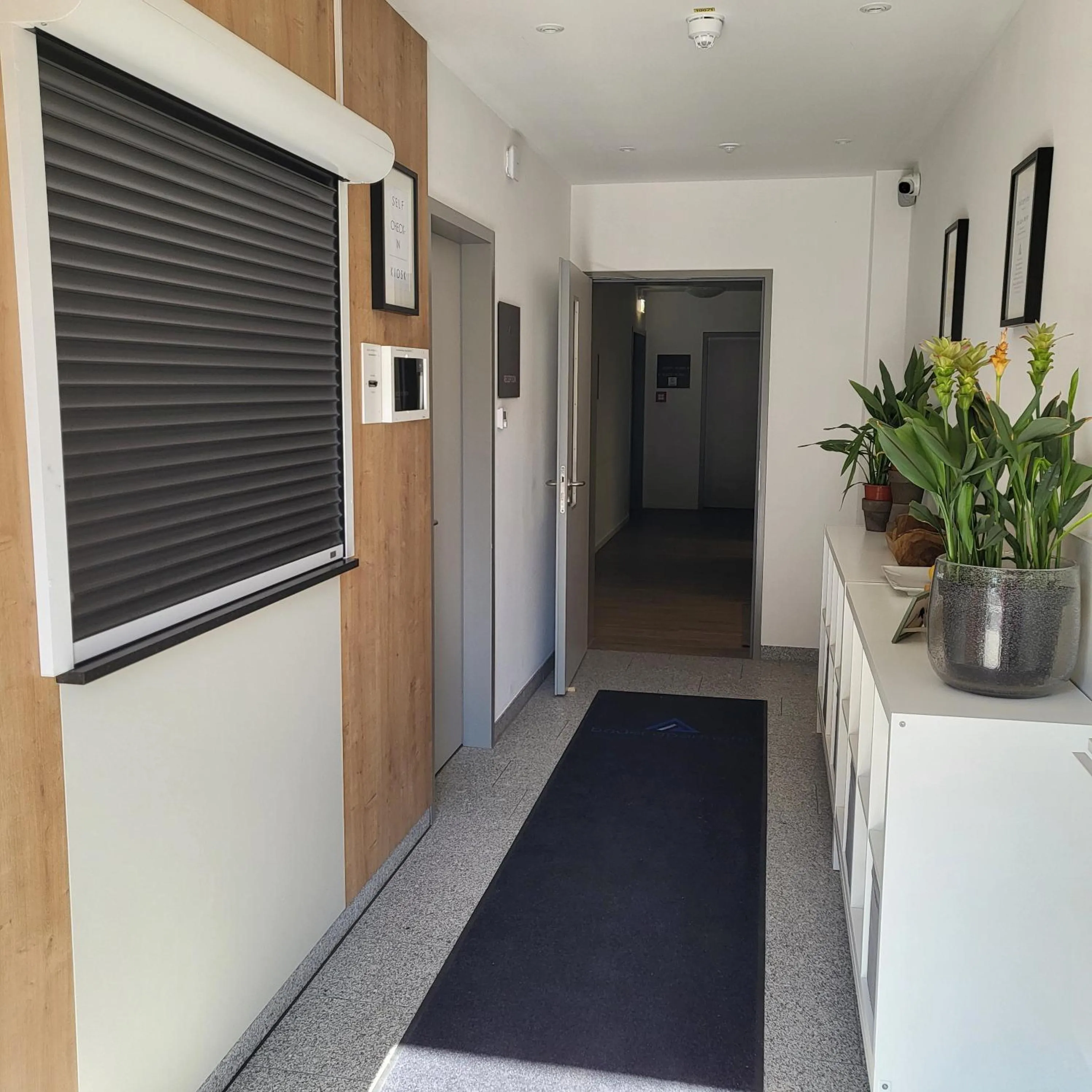 Facade/entrance in Bader Aparthotel