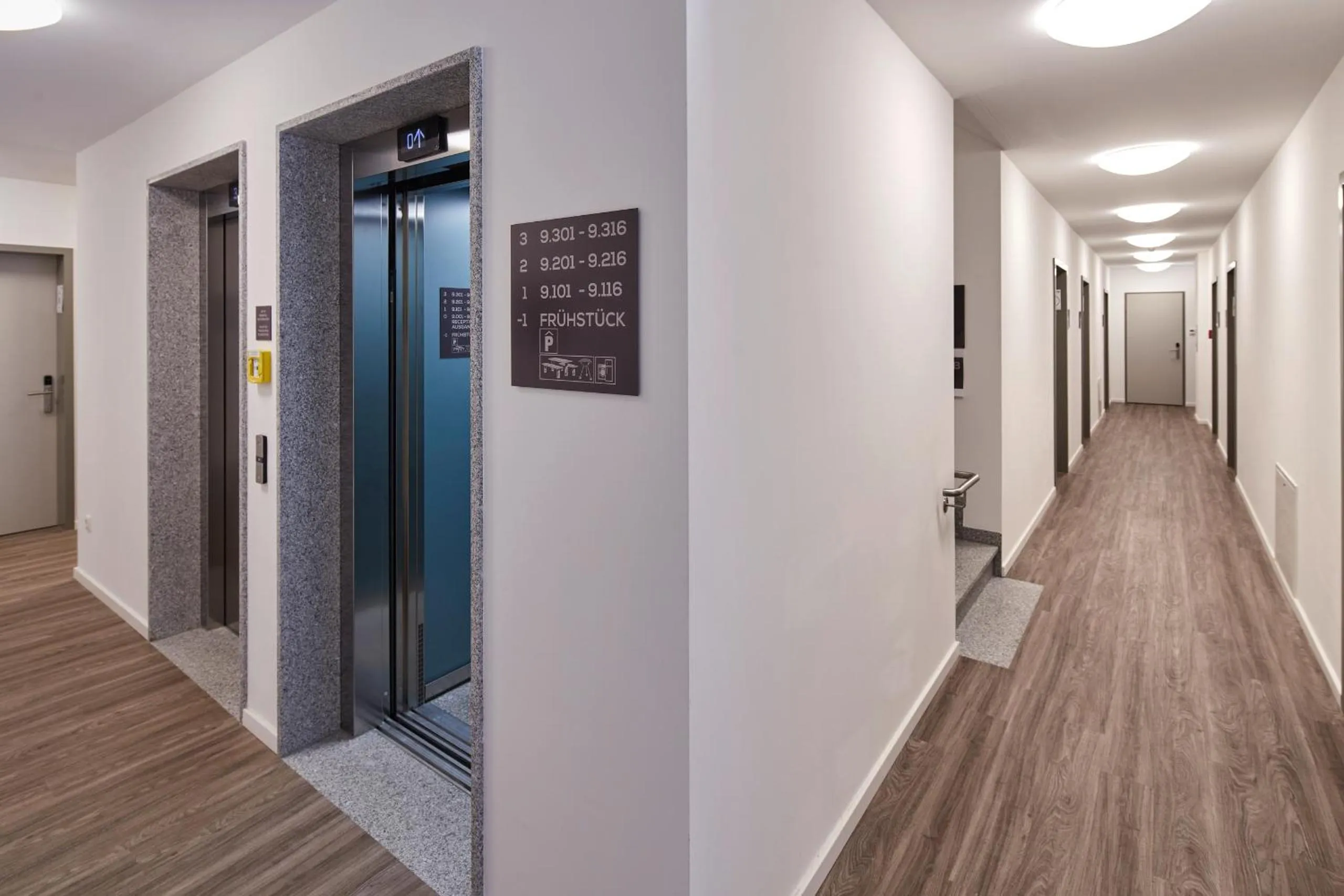 elevator in Bader Aparthotel