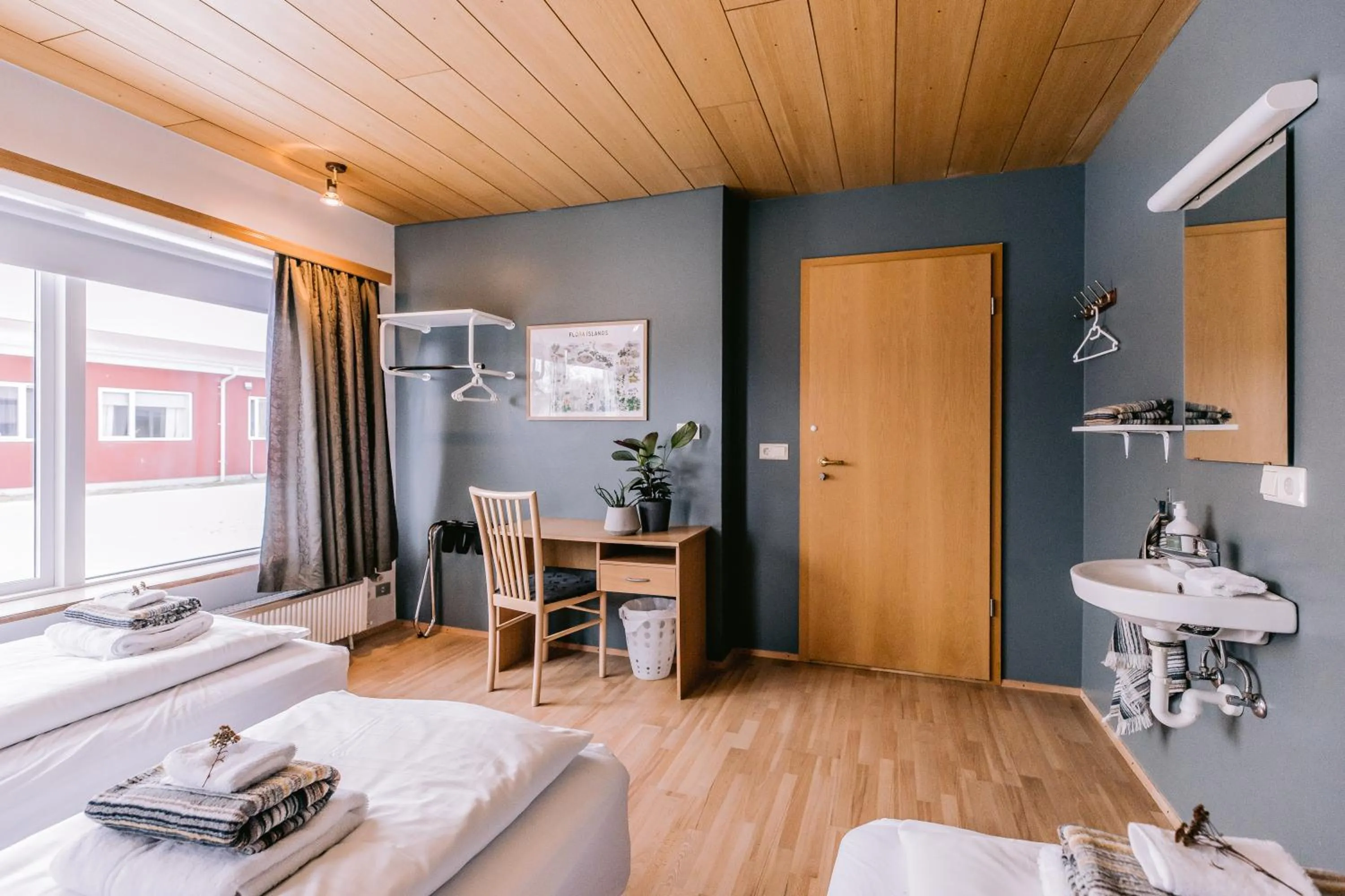 Bed in Eldá Guesthouse