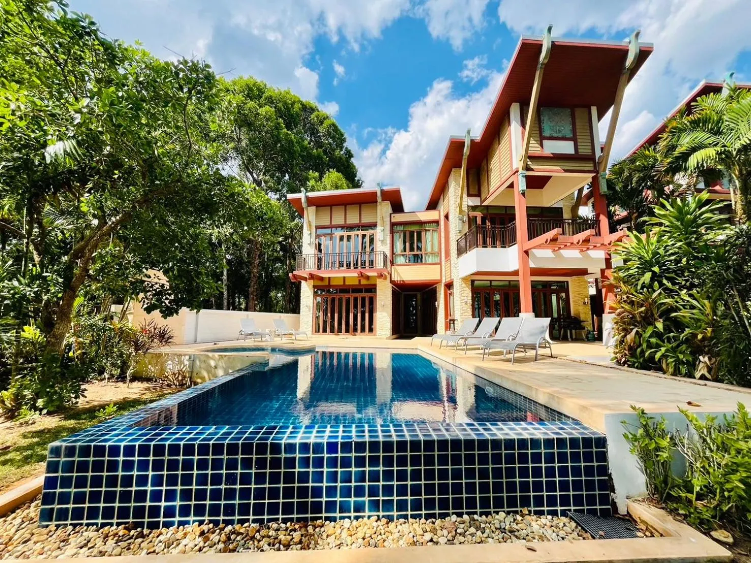 Property building in Amatapura Beachfront Villa 15, SHA Certified