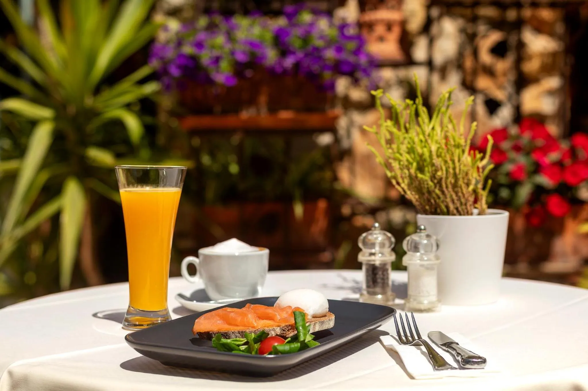 Food and drinks in Petit Hotel Ses Rotges - Only Adults