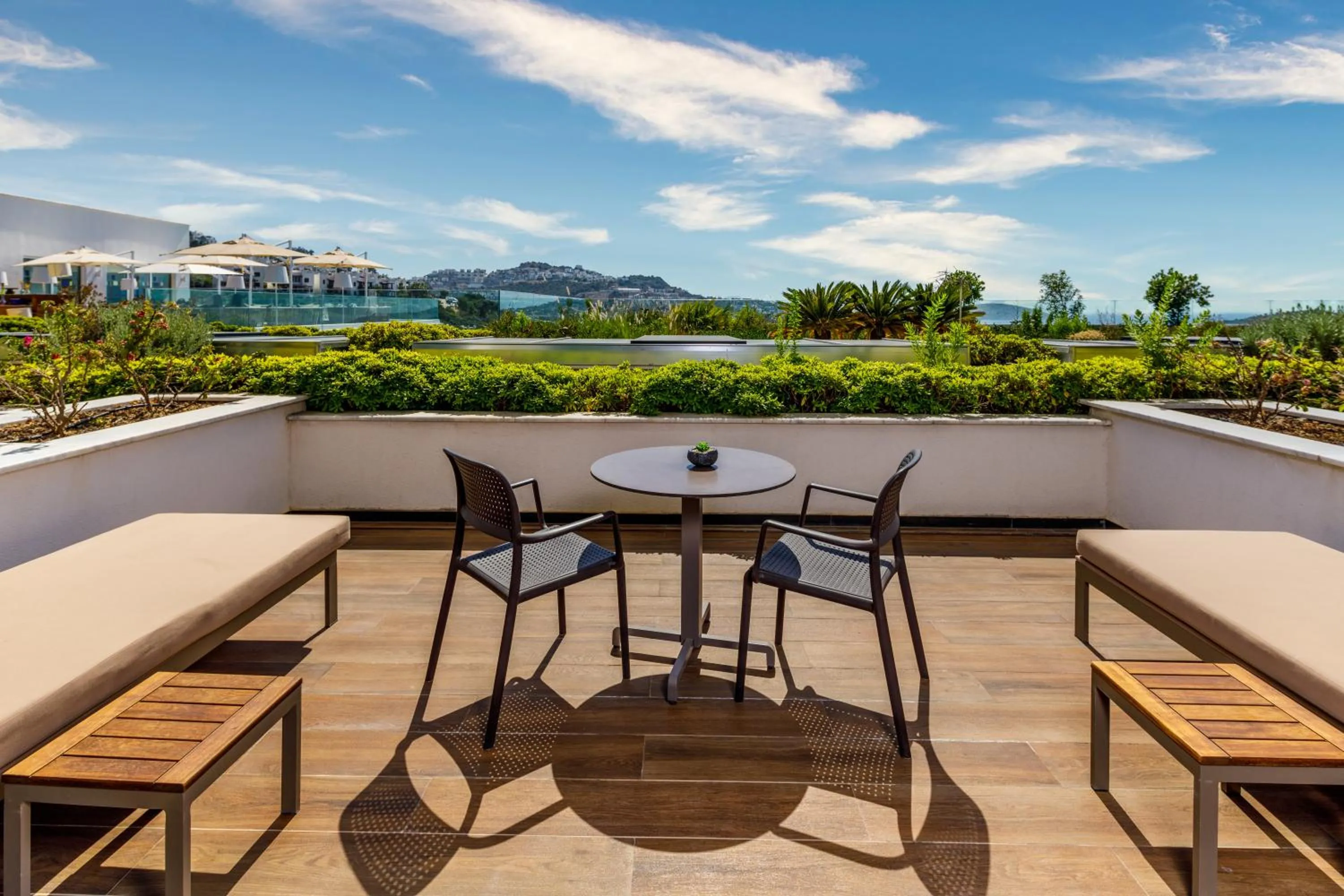 Patio in Sirene Luxury Hotel Bodrum