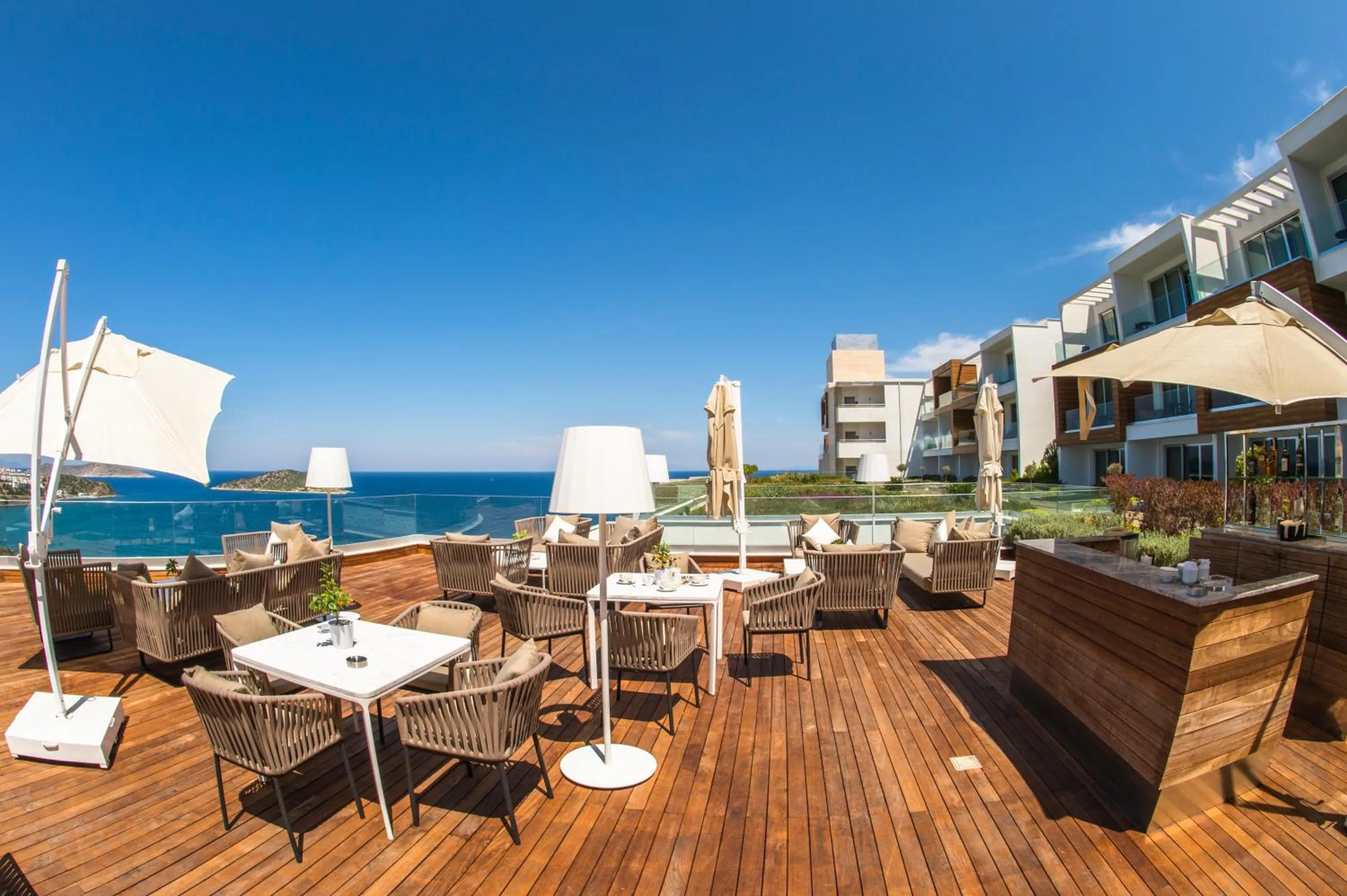 Balcony/Terrace in Sirene Luxury Hotel Bodrum