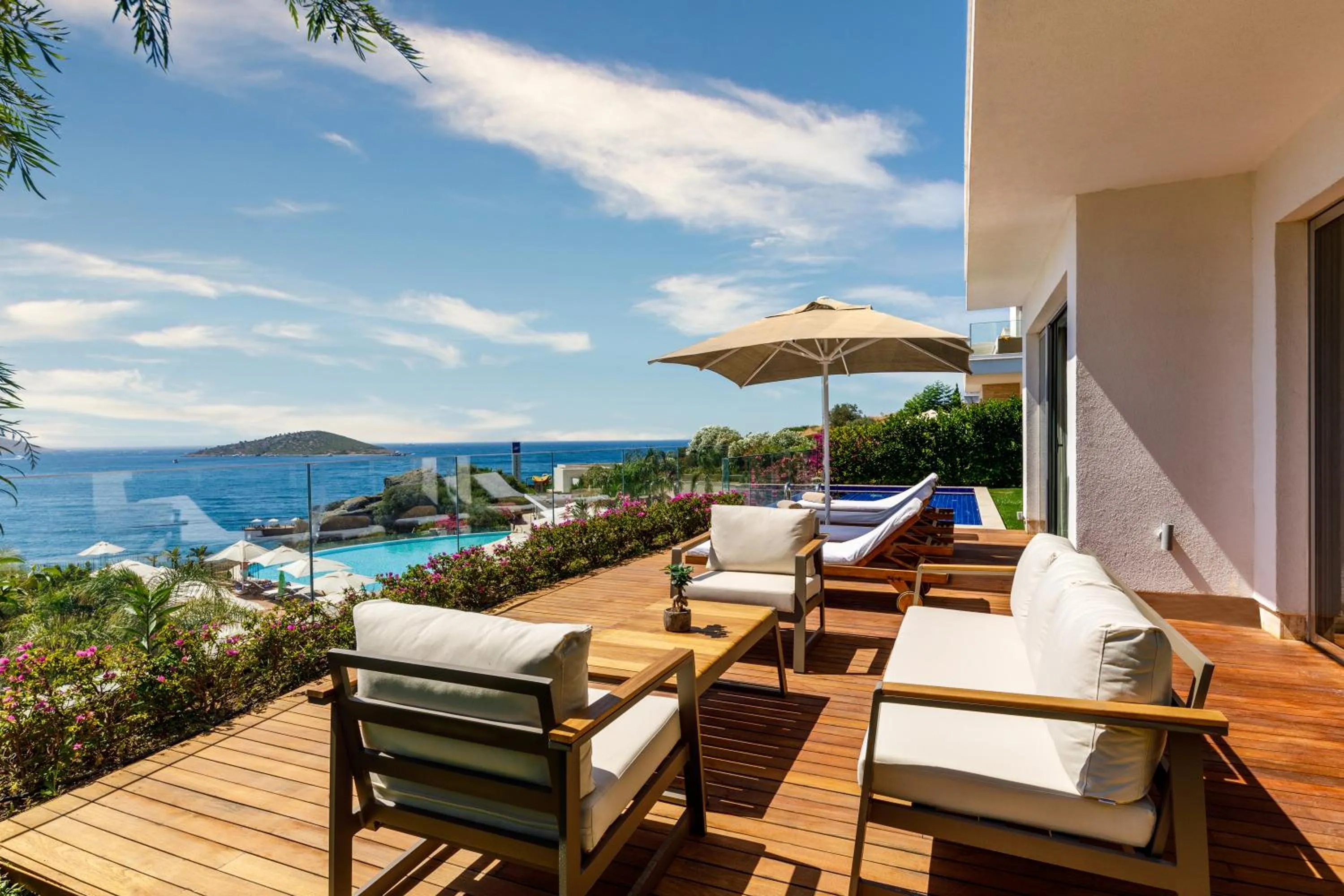 Patio in Sirene Luxury Hotel Bodrum